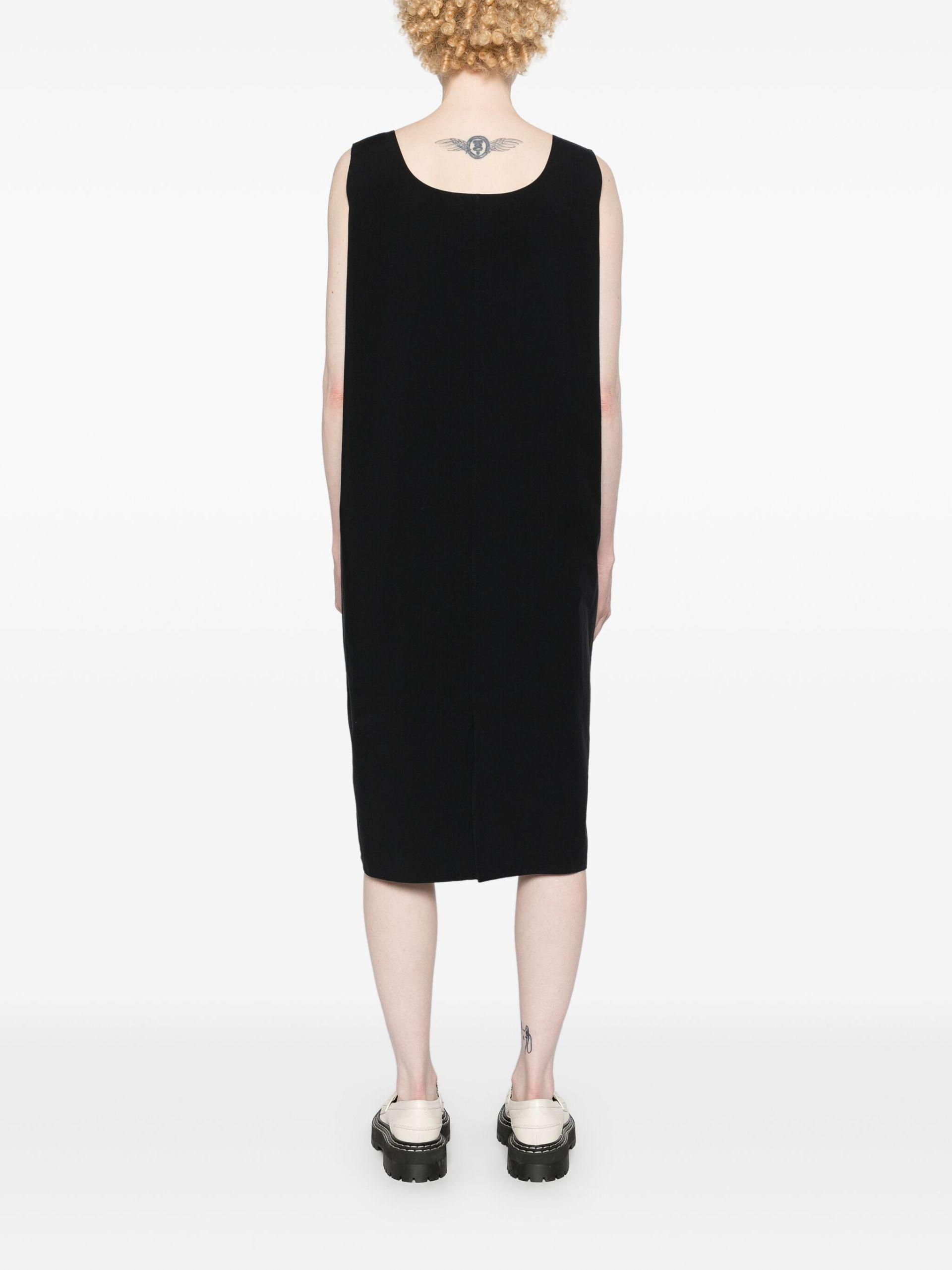 Tadao cotton poplin midi dress