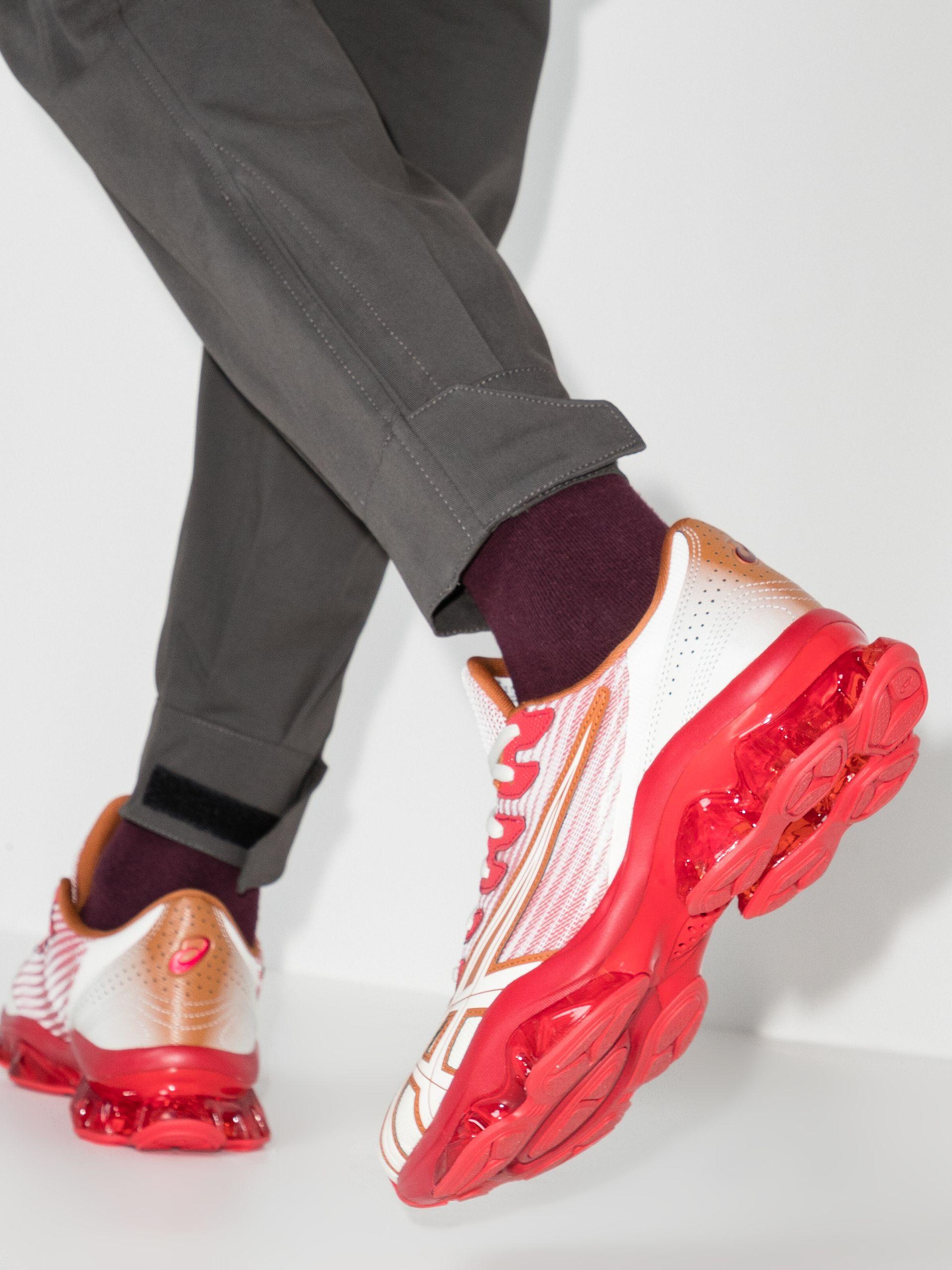 Asics X Kiko Kostadinov And White Gel-quantum Levitrack Sneakers in Red for  Men | Lyst UK