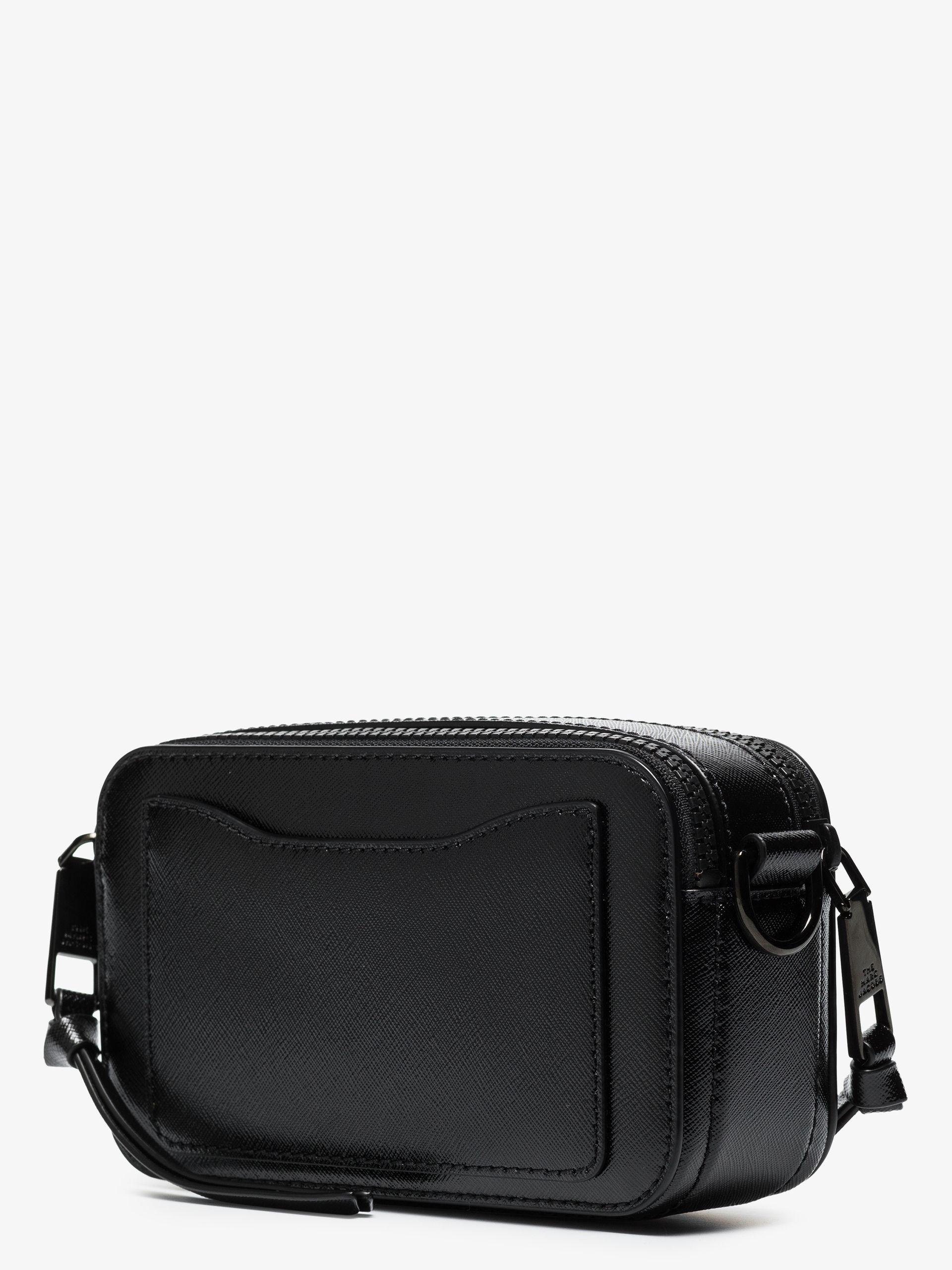 Snapshot leather crossbody bag Marc Jacobs Black in Leather - 18051491
