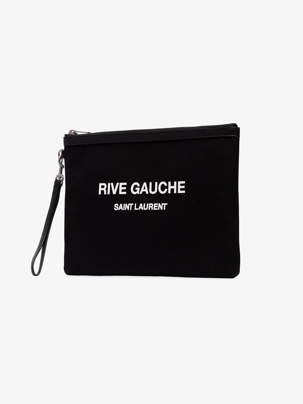 saint laurent black clutch