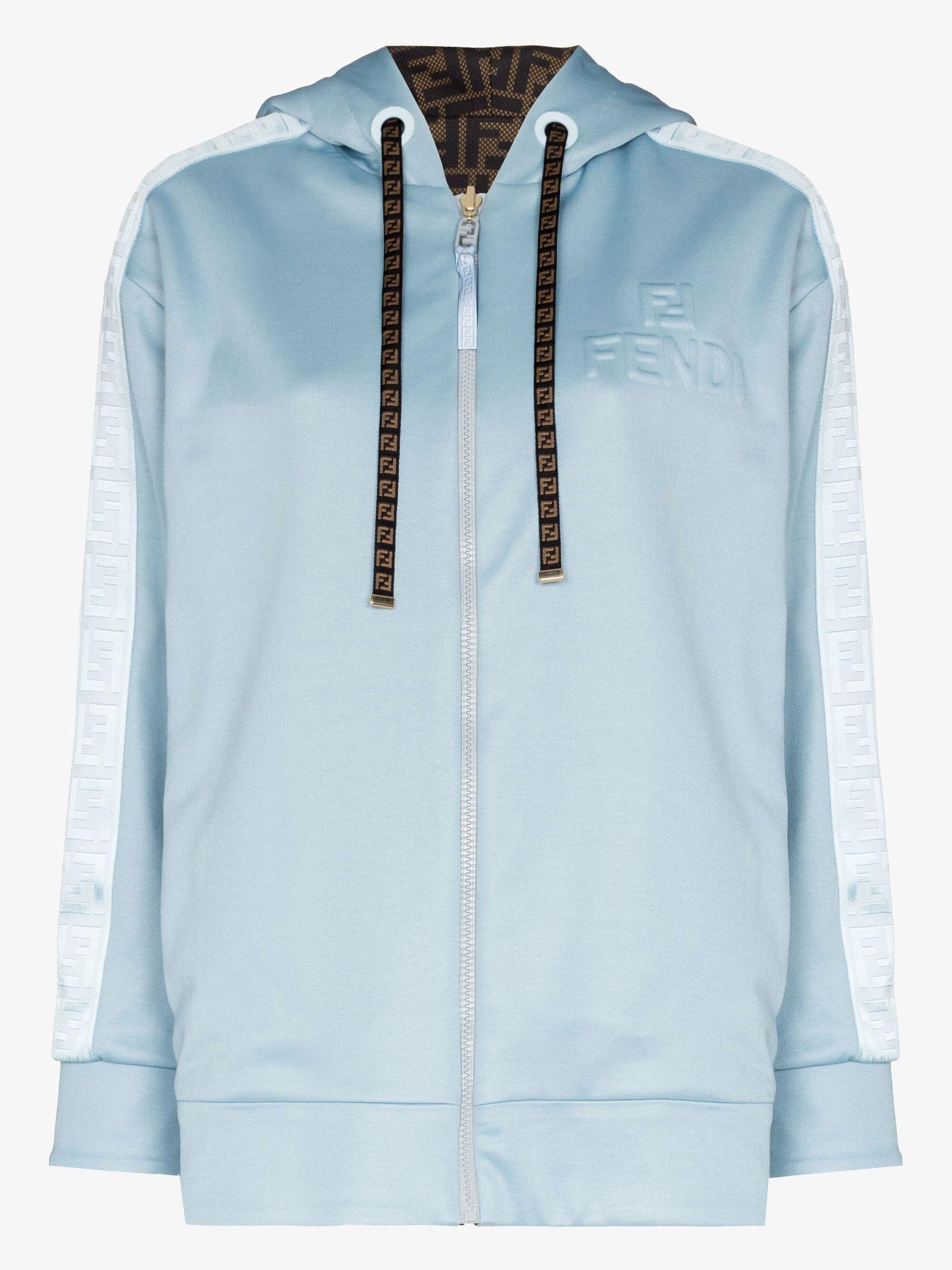 Fendi Cotton Rama Reversible Zip-up 