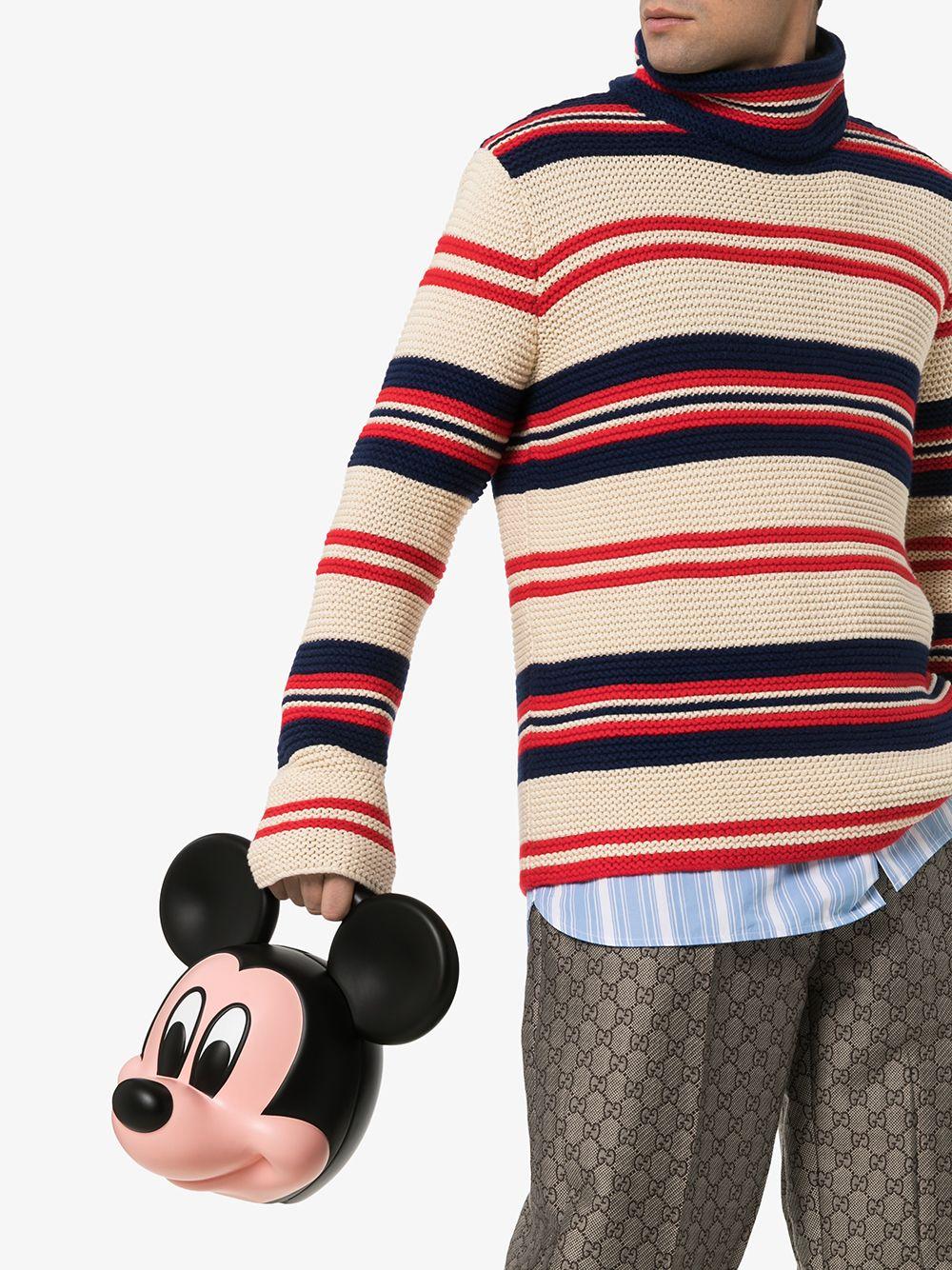 Gucci X Disney Mickey Mouse Tote Bag in Black for Men | Lyst