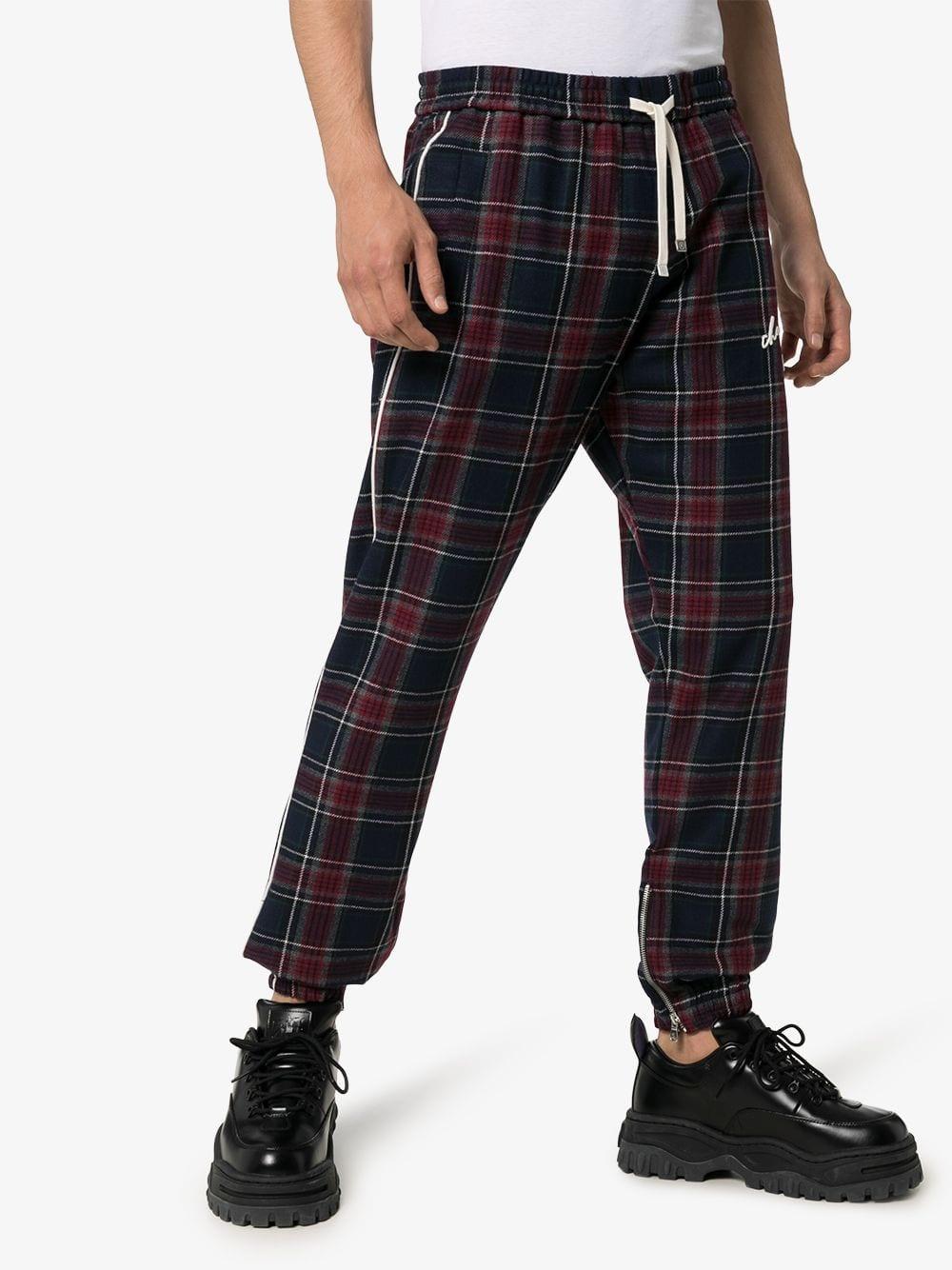 checkered champion sweatpants