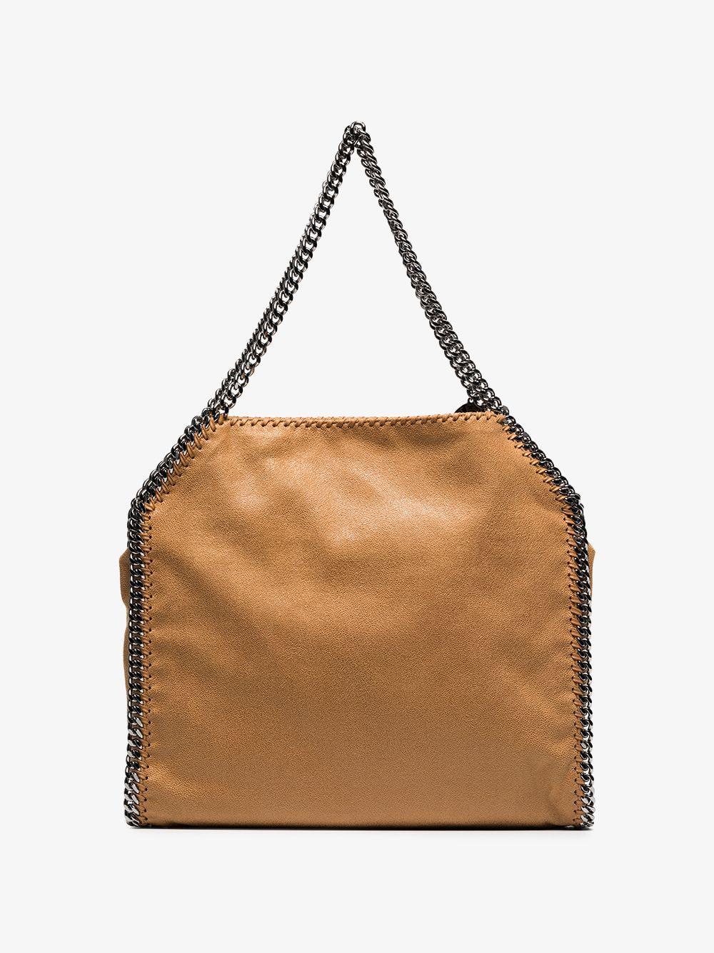 stella mccartney leather tote