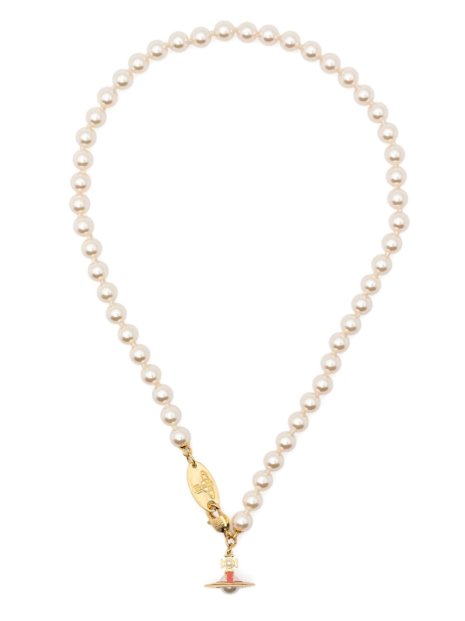 Vivienne Westwood -tone Simonetta Pearl Necklace - Women's