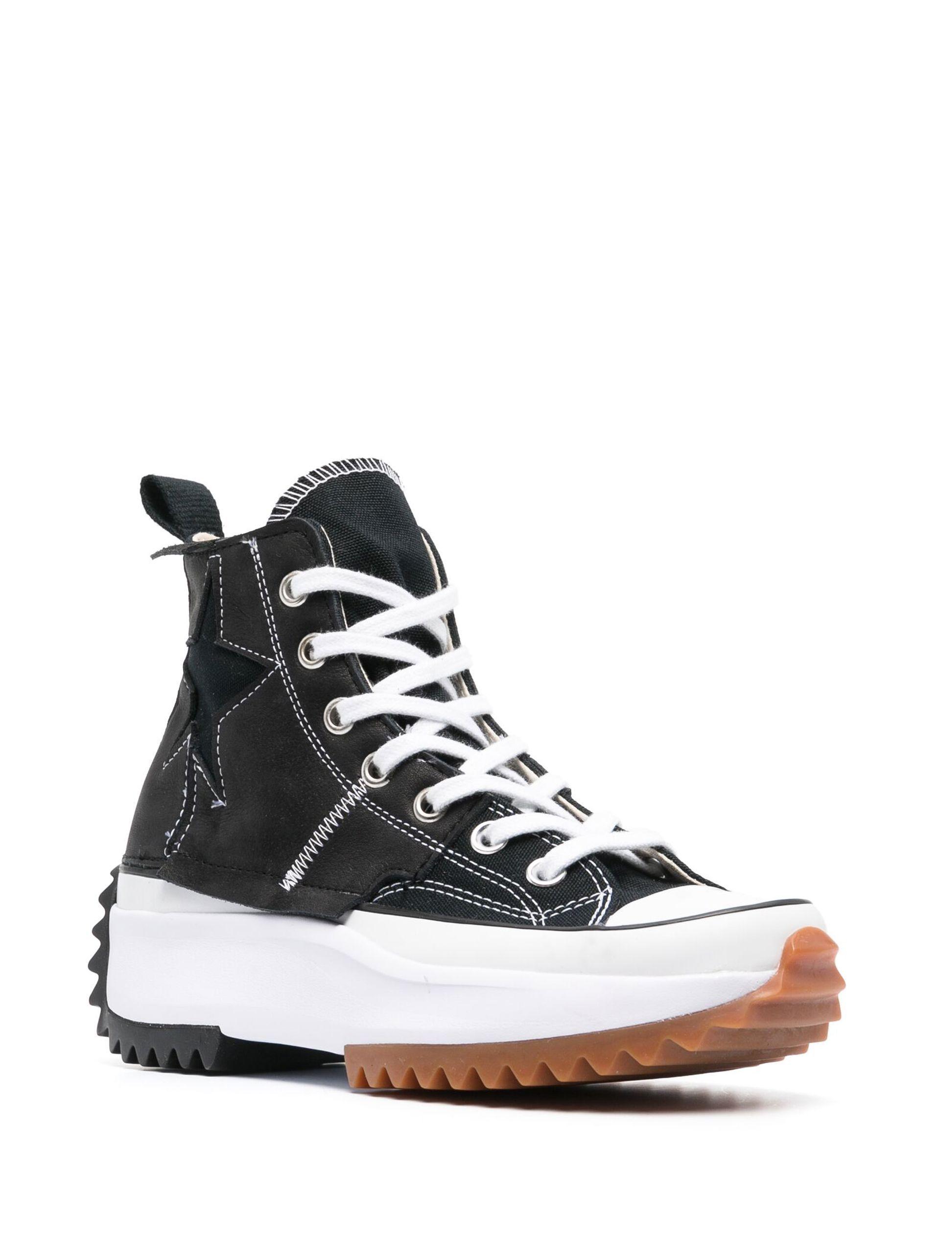 Converse Run Star Hike High-top Sneakers in Black | Lyst