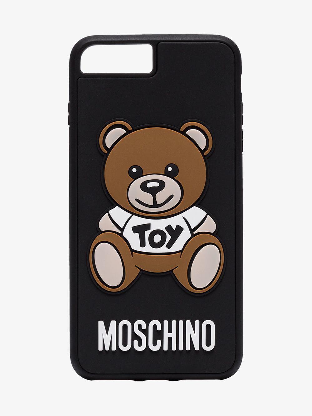 Moschino Iphone Xr Bear Phone Case in Black - Lyst