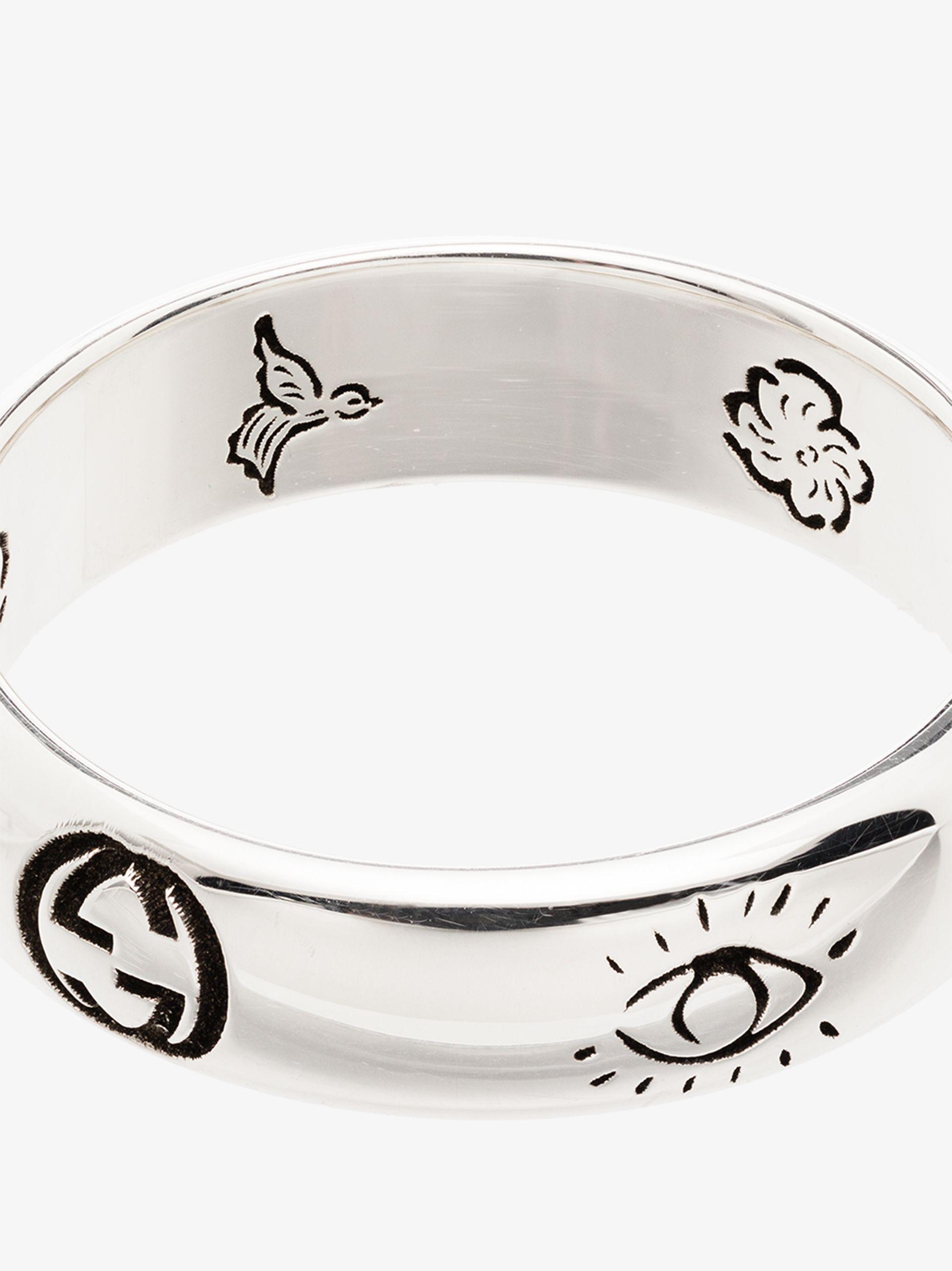 Gucci "blind For Love" Ring in Silver (Metallic) - Save 34% | Lyst