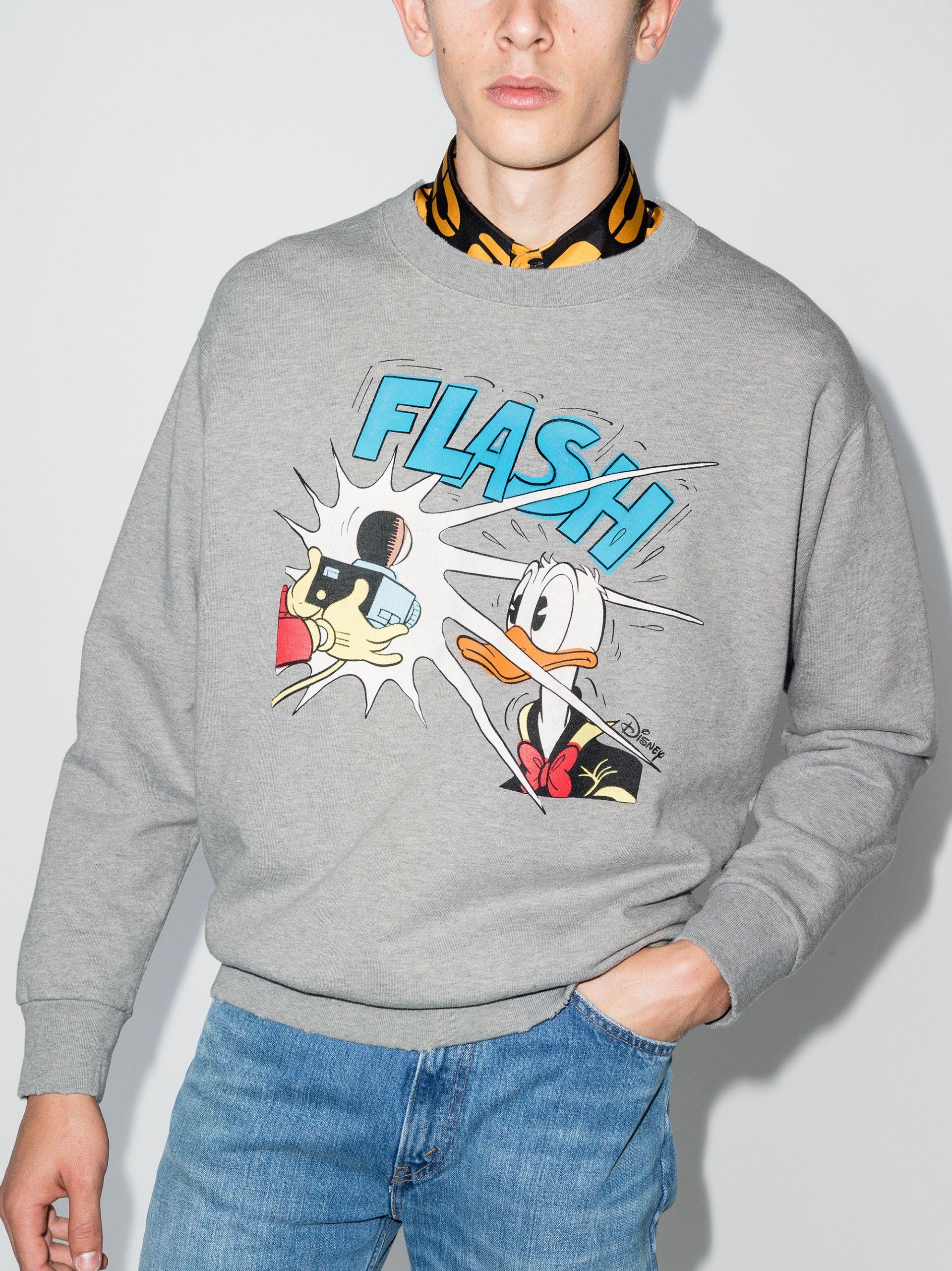 Gucci X Disney Donald Flash Sweatshirt in for Men | Lyst