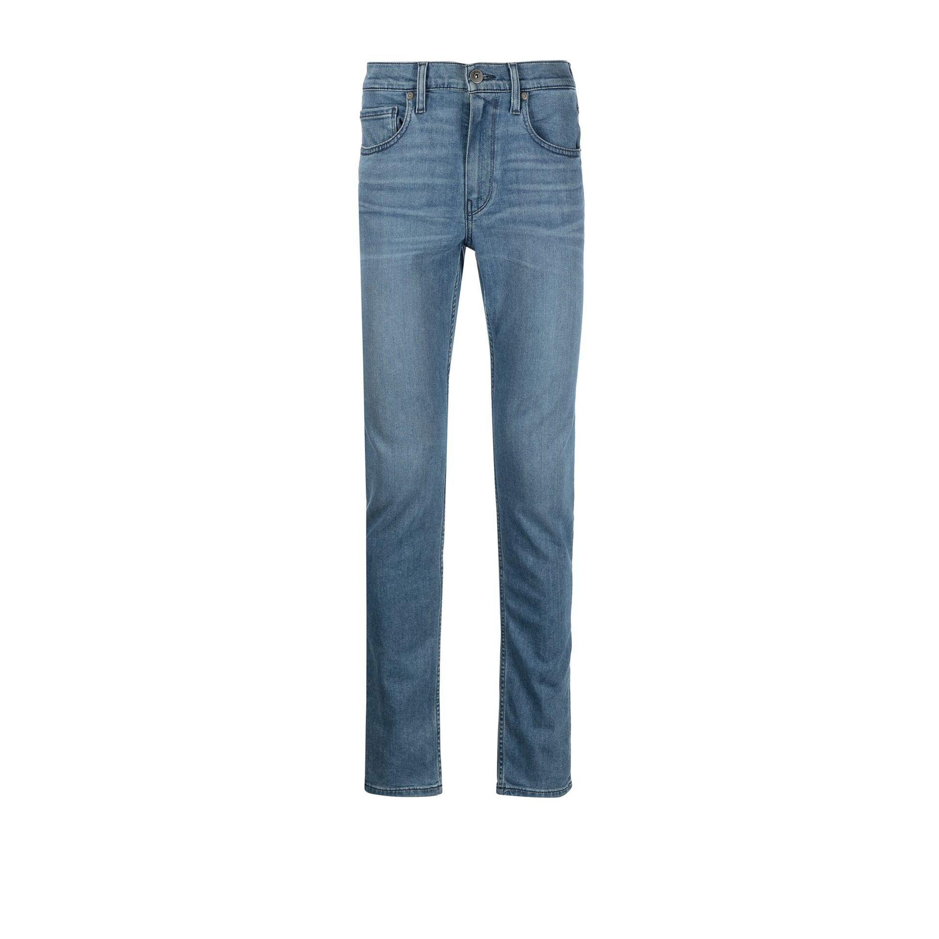 PAIGE Denim Blue Richard Croft Slim Jeans for Men | Lyst