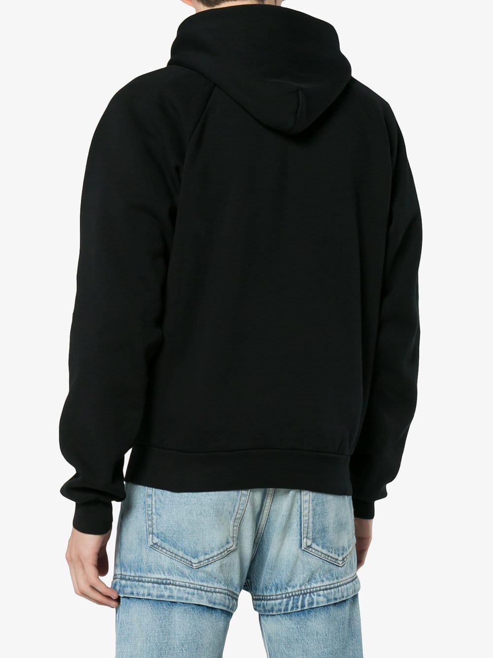 Balenciaga Cotton Black Bb Mode Hoodie for Men - Lyst