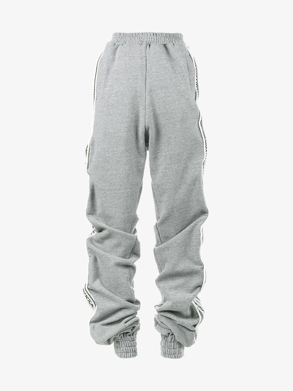 oversized grey sweats