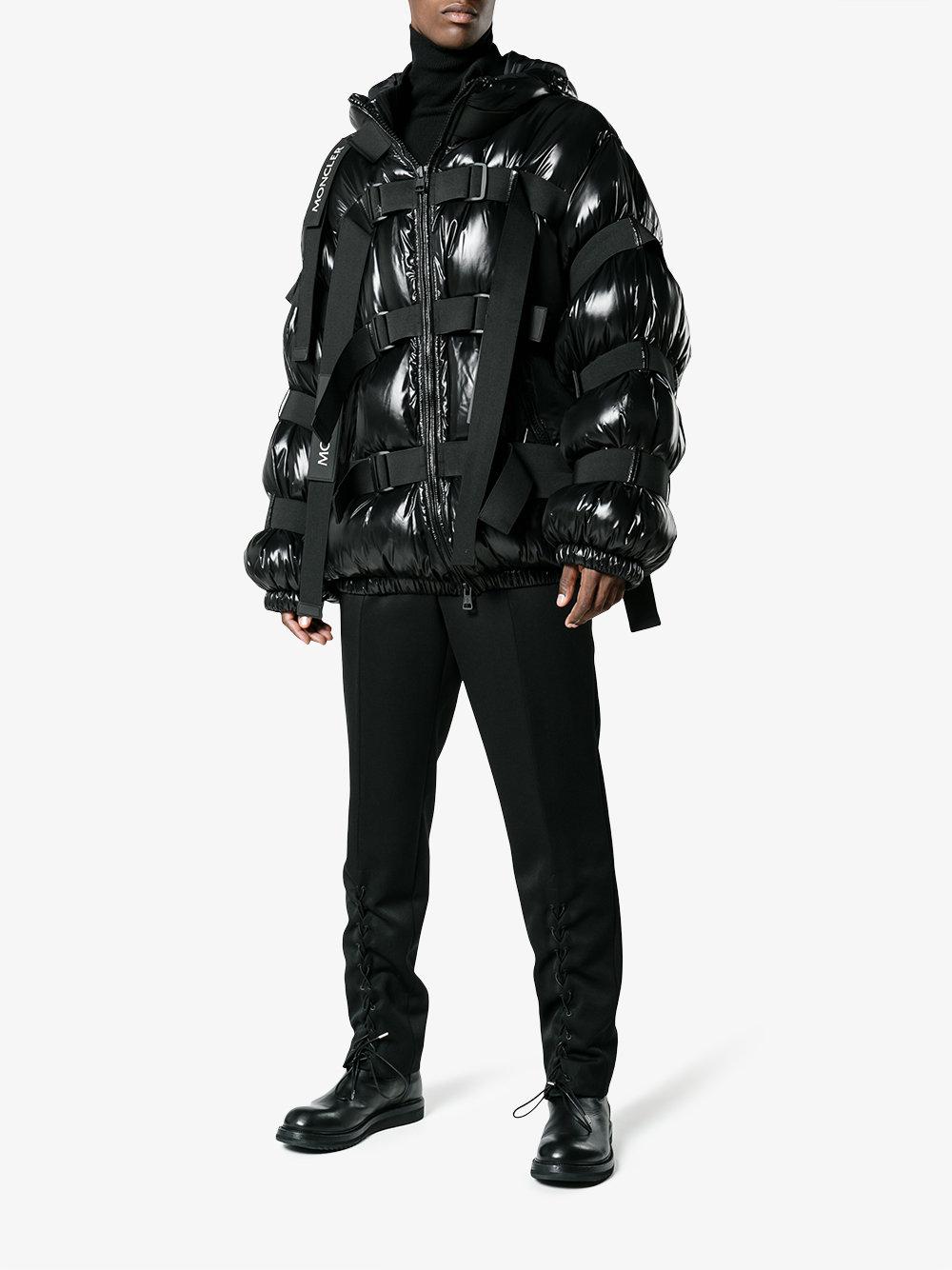 moncler jacket with straps