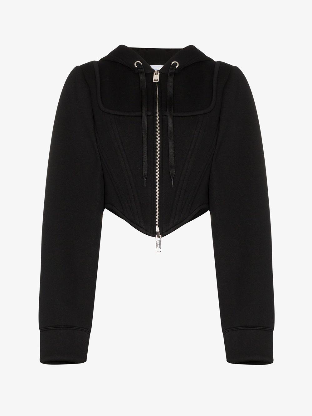 burberry corset hoodie