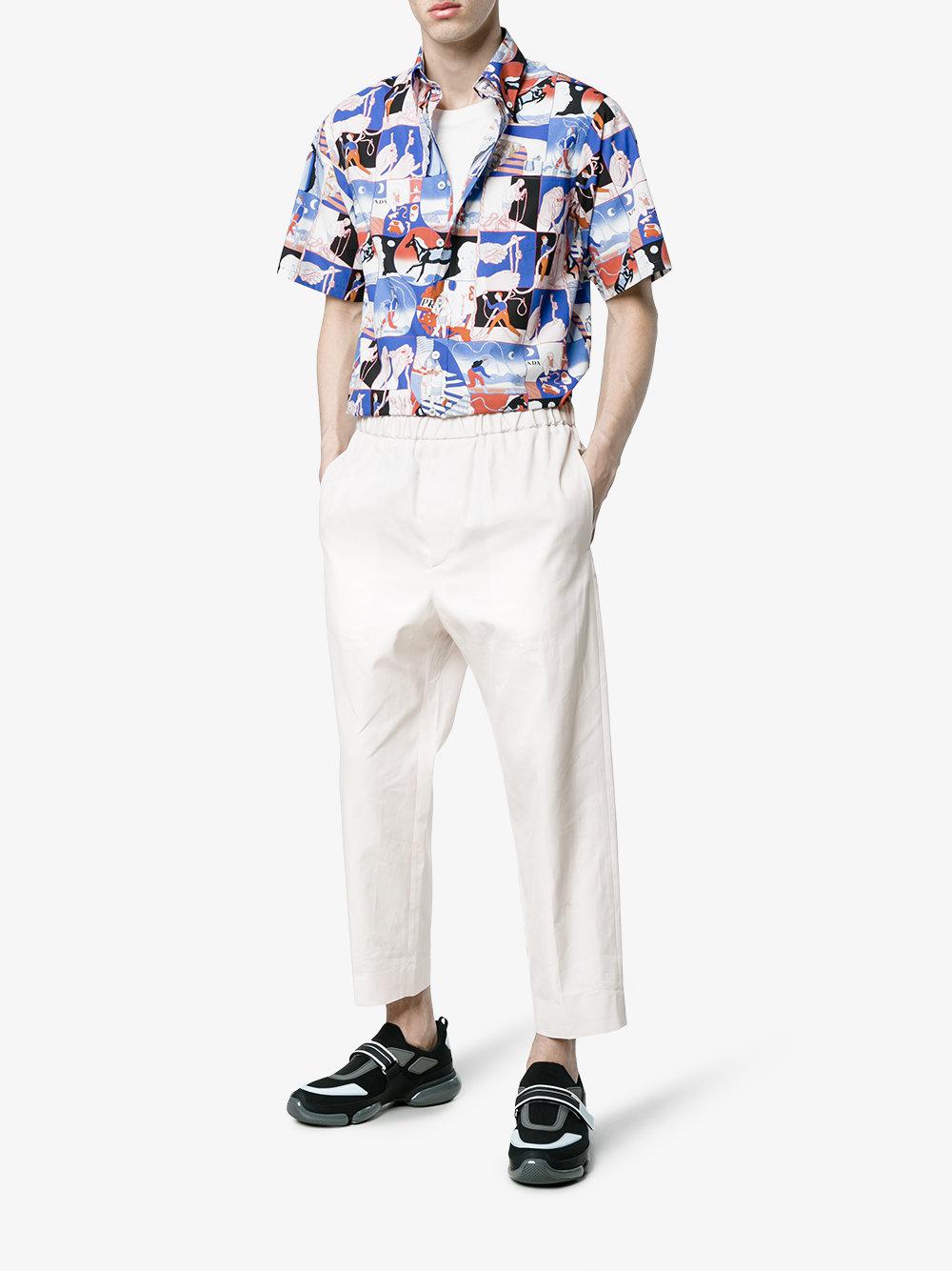 prada comic book shirt