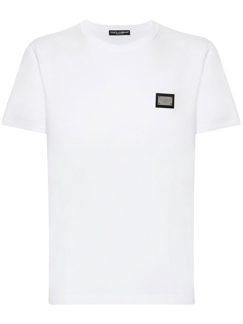 Dolce and gabbana plaque t shirt best sale