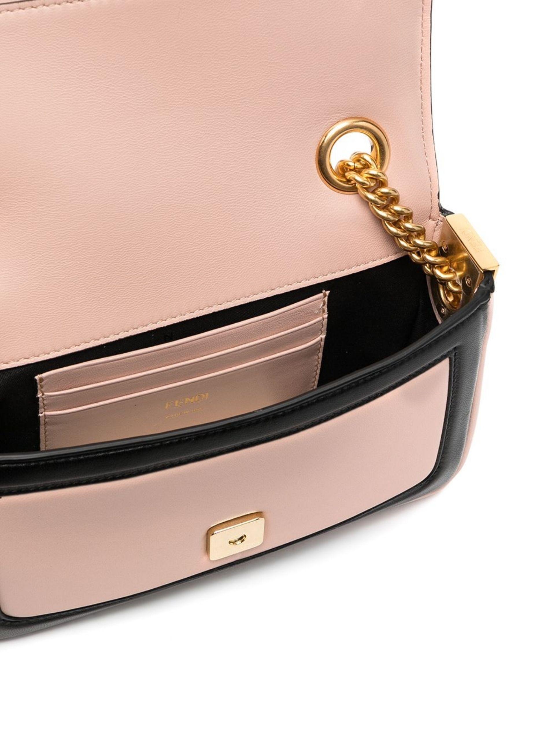 Baguette Mini Leather Pink