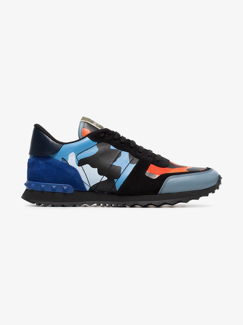 blue valentino trainers