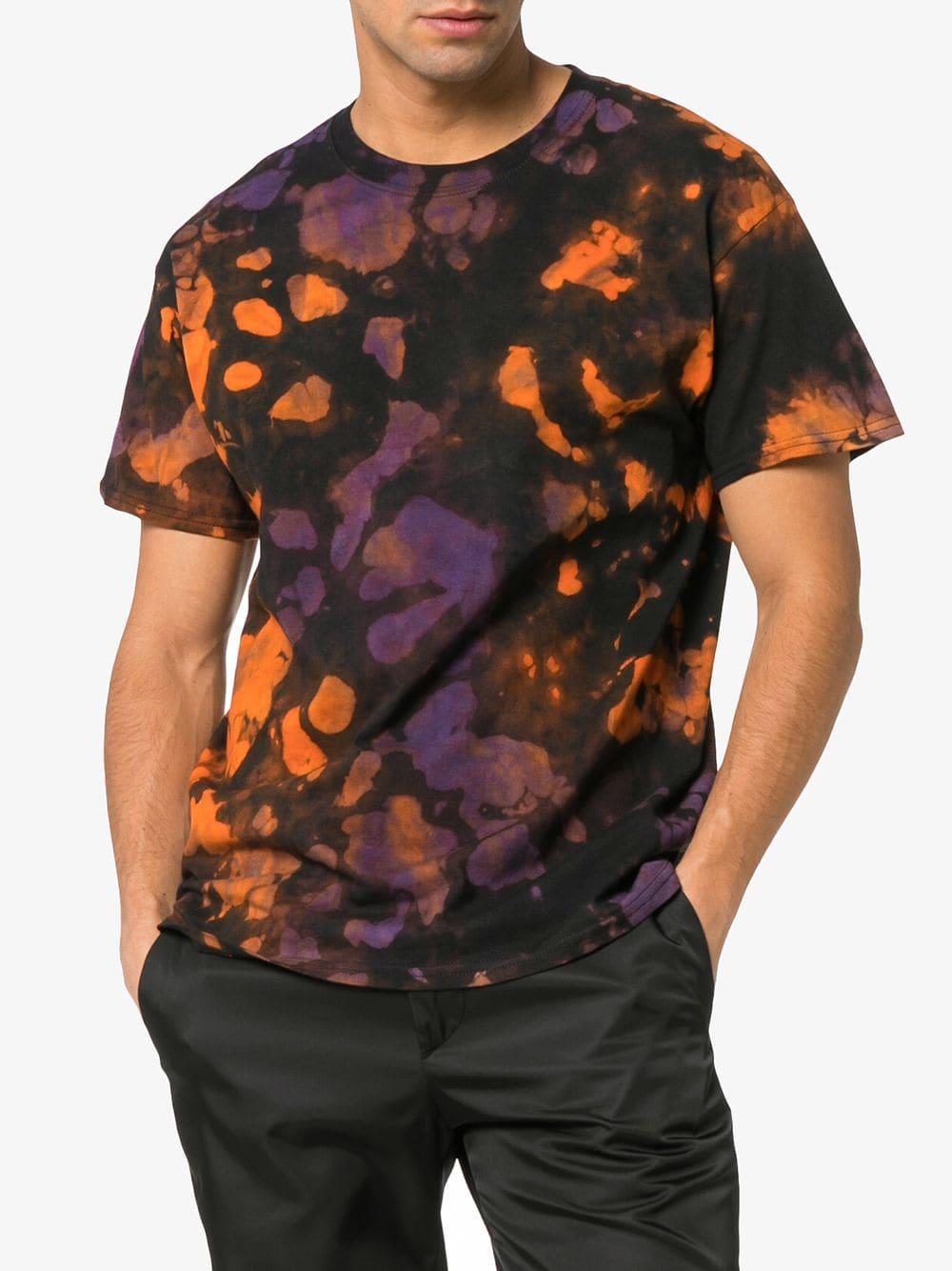Stain Shade Tie-dye Print Cotton T-shirt for Men - Lyst