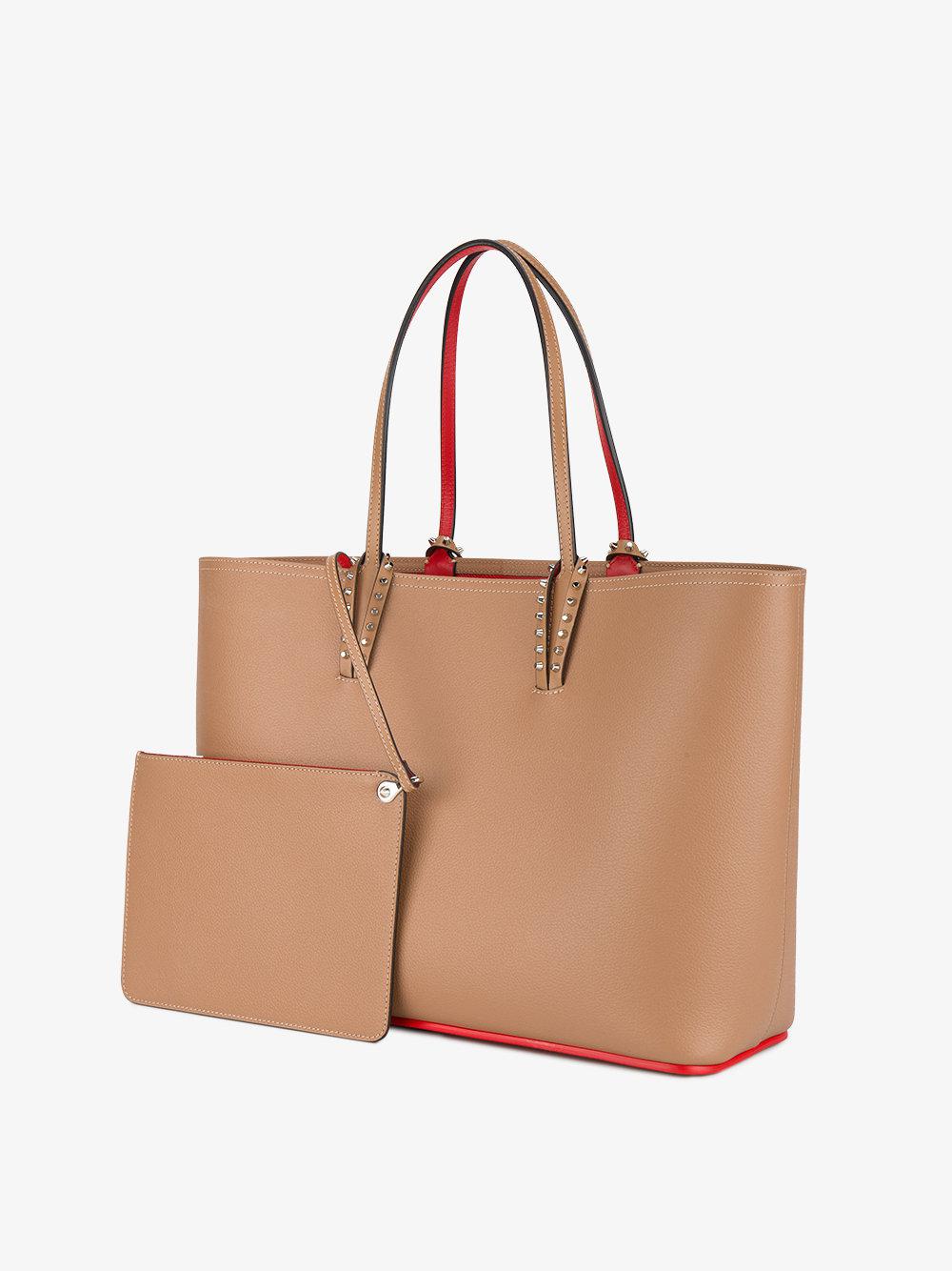 Christian Louboutin Cabata Leather Tote Bag | Lyst