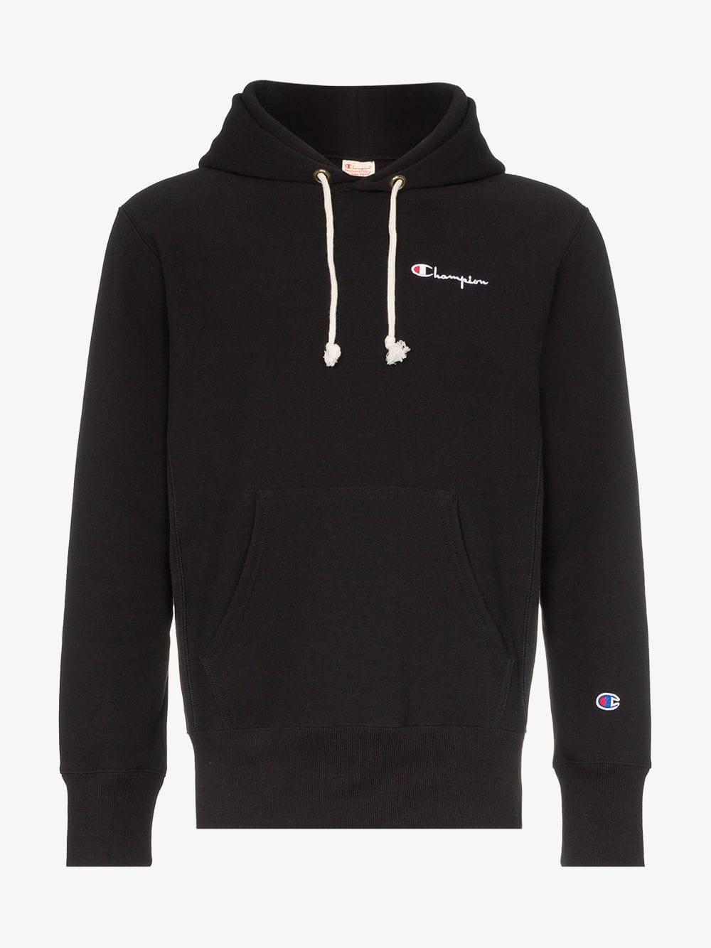 champion young men's embroidered hoodie