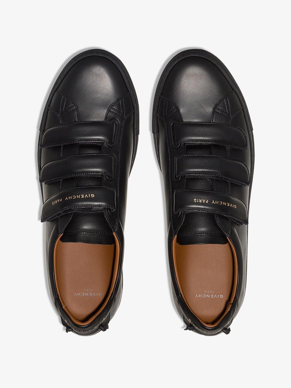 givenchy strap sneakers black