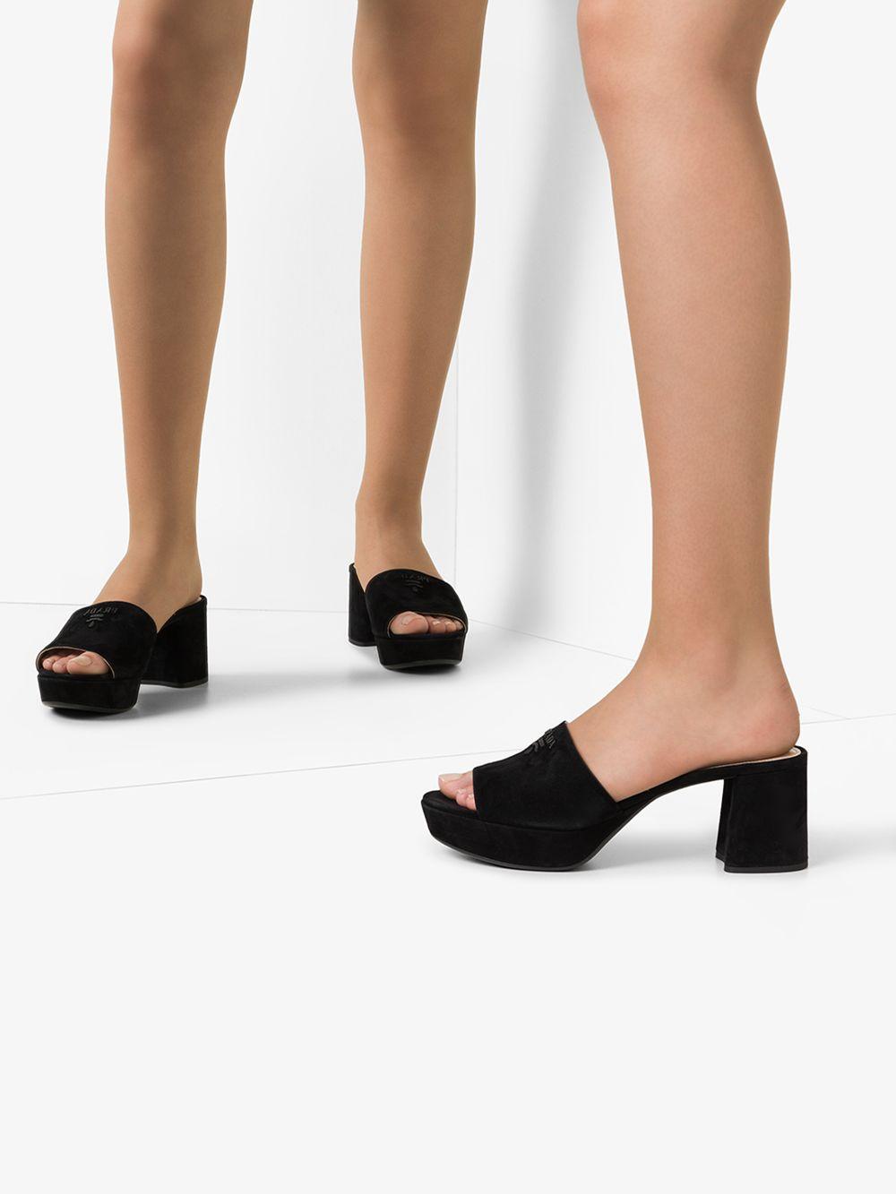 prada platform mules