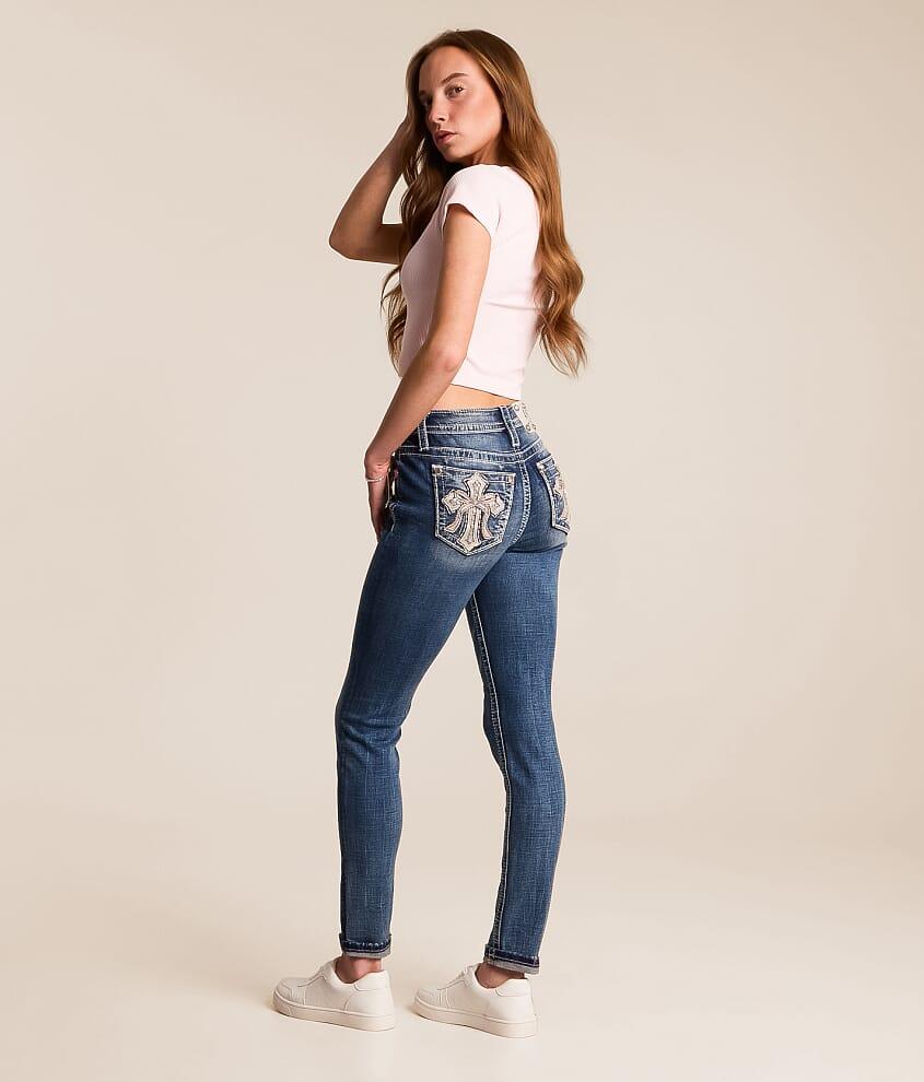 Jean Super Skinny Miss Me Femme - Taille 30 X 27, Bleu Foncé, Mid-rise, Neuf Avec étiquette