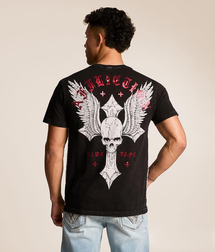 Black Rebel Motorcycle Club 'Eagle' (Nero) Maglietta - NUOVO E