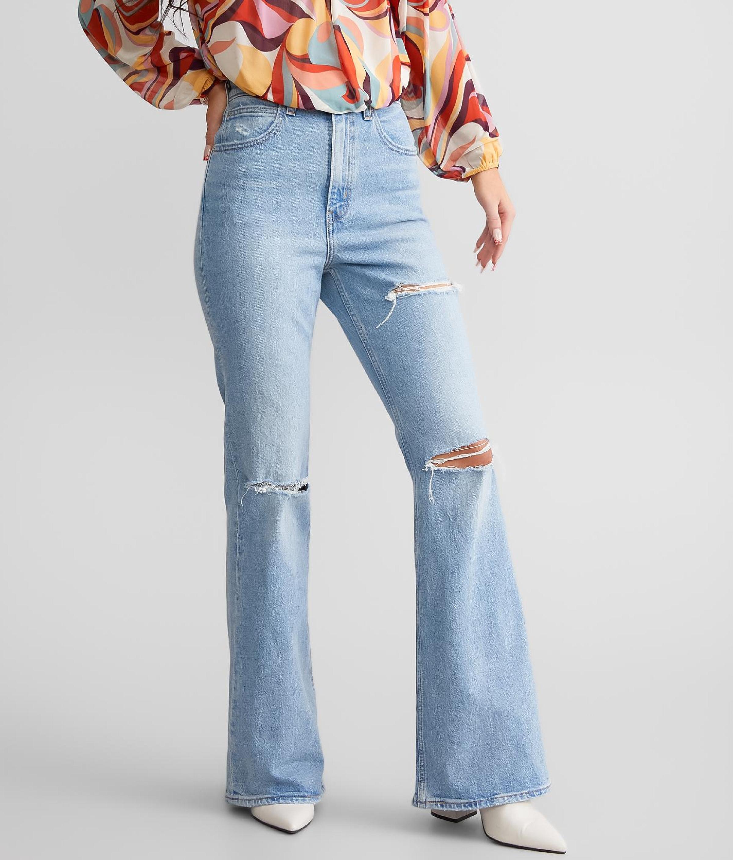 Levi's 70's High Rise Flare Jean in Blue | Lyst