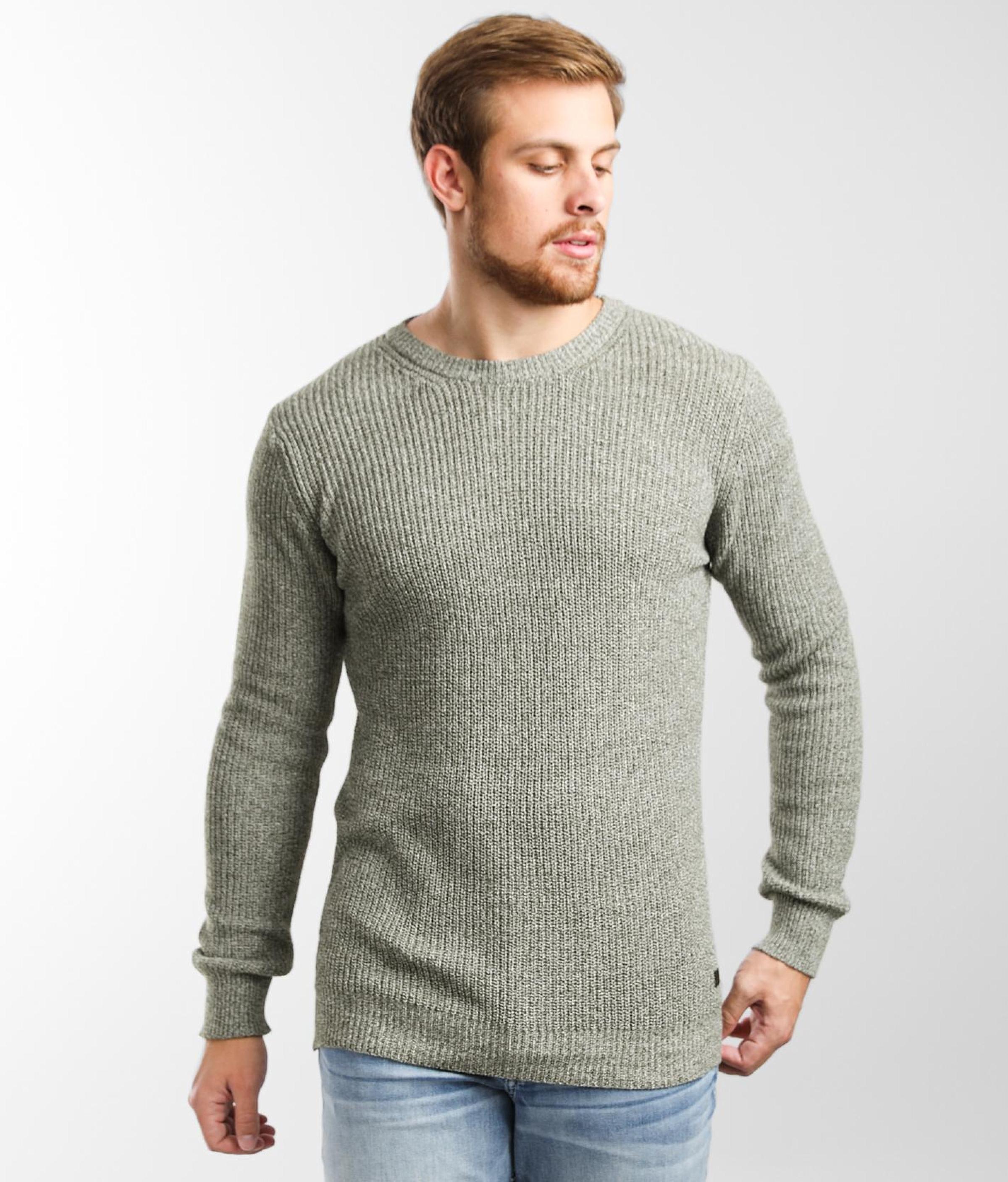 Outpost Makers Shaker Sweater in Green 