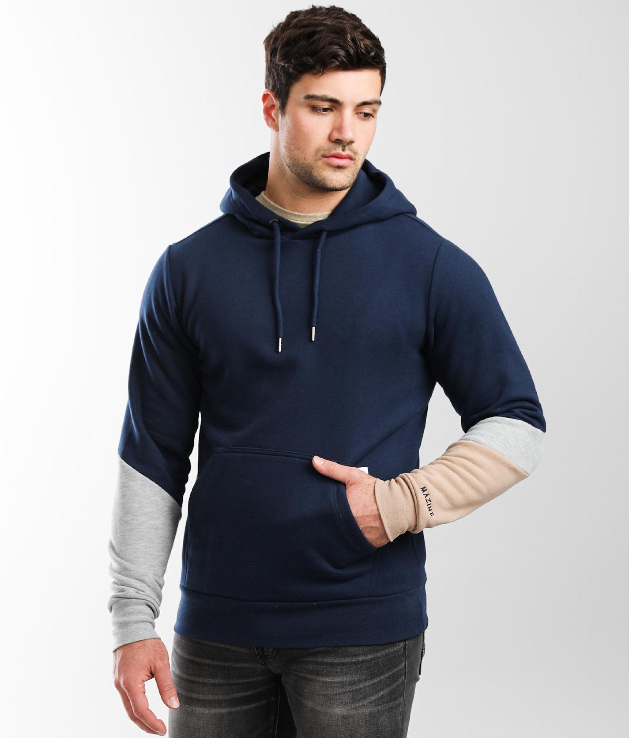 Mazine Lanigan Hooded Sweatshirt in Blue for Men | Lyst