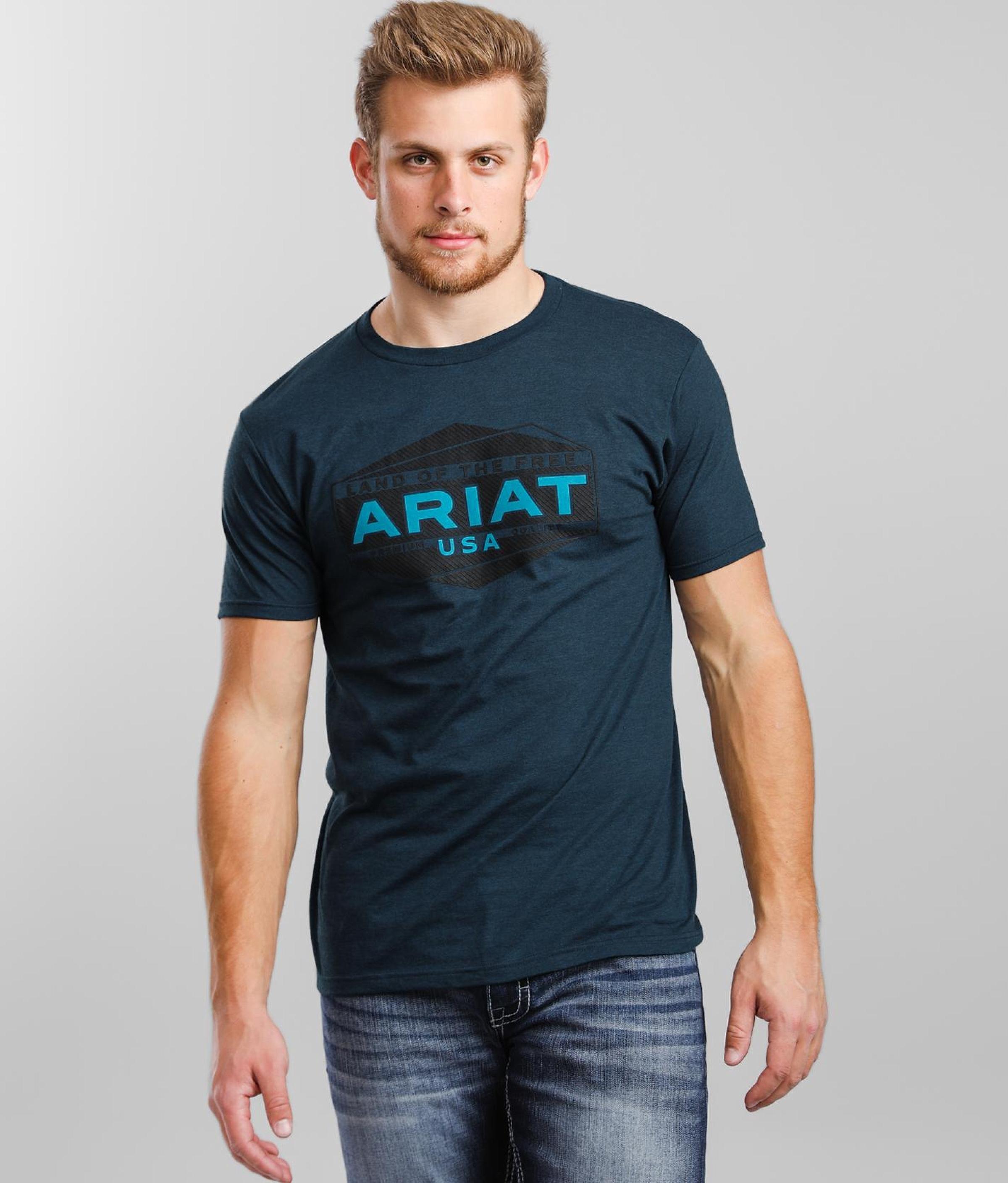 ariat blue shirt