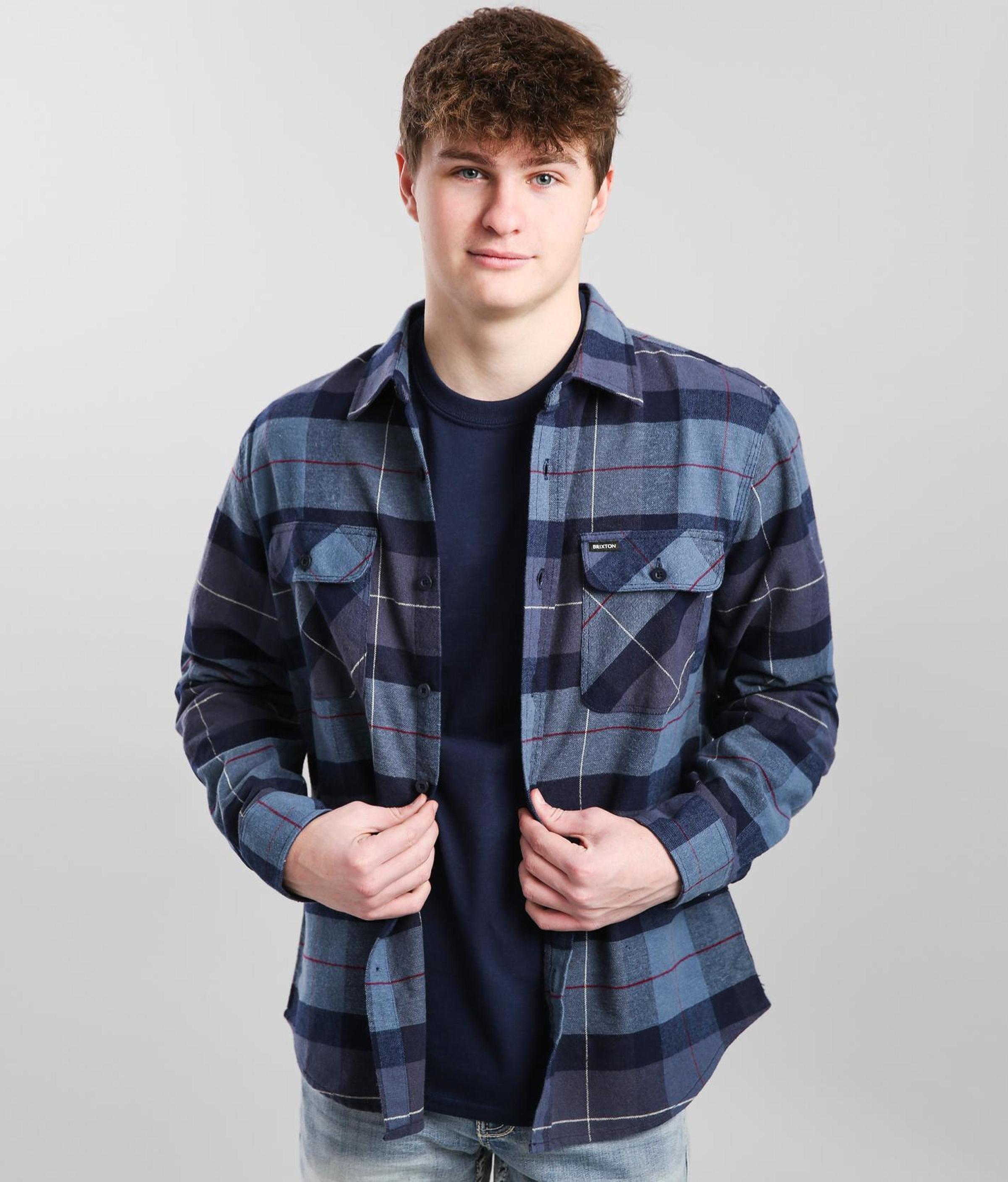 brixton flannel jacket