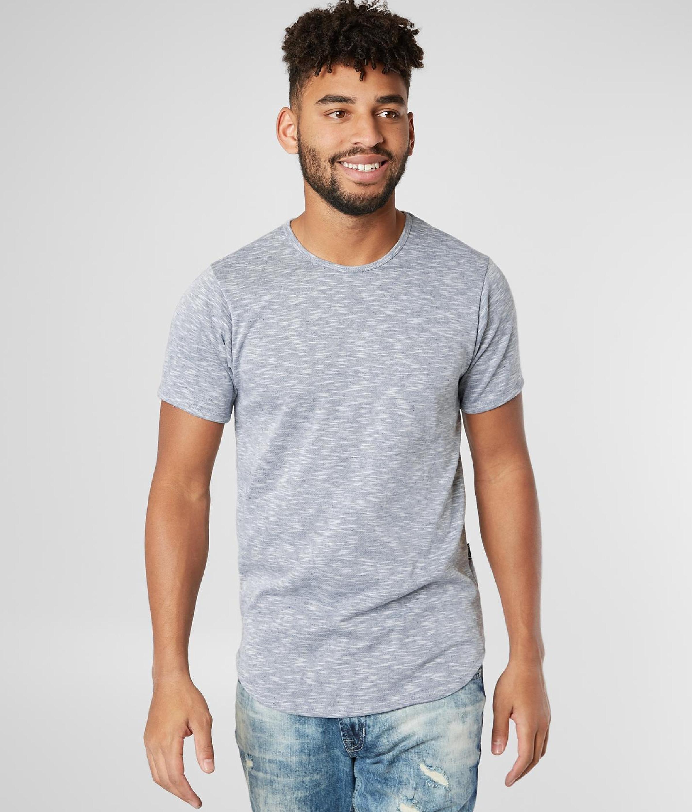 Rustic Dime Marled Long Body Tshirt in Blue for Men Lyst