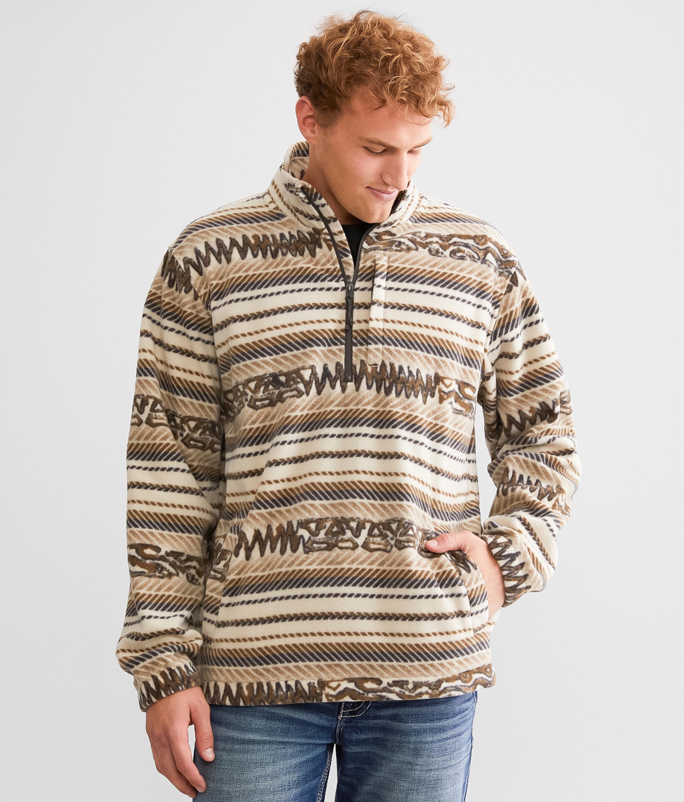 Billabong Boundary Fleece Pullover in Brown for Men | Lyst