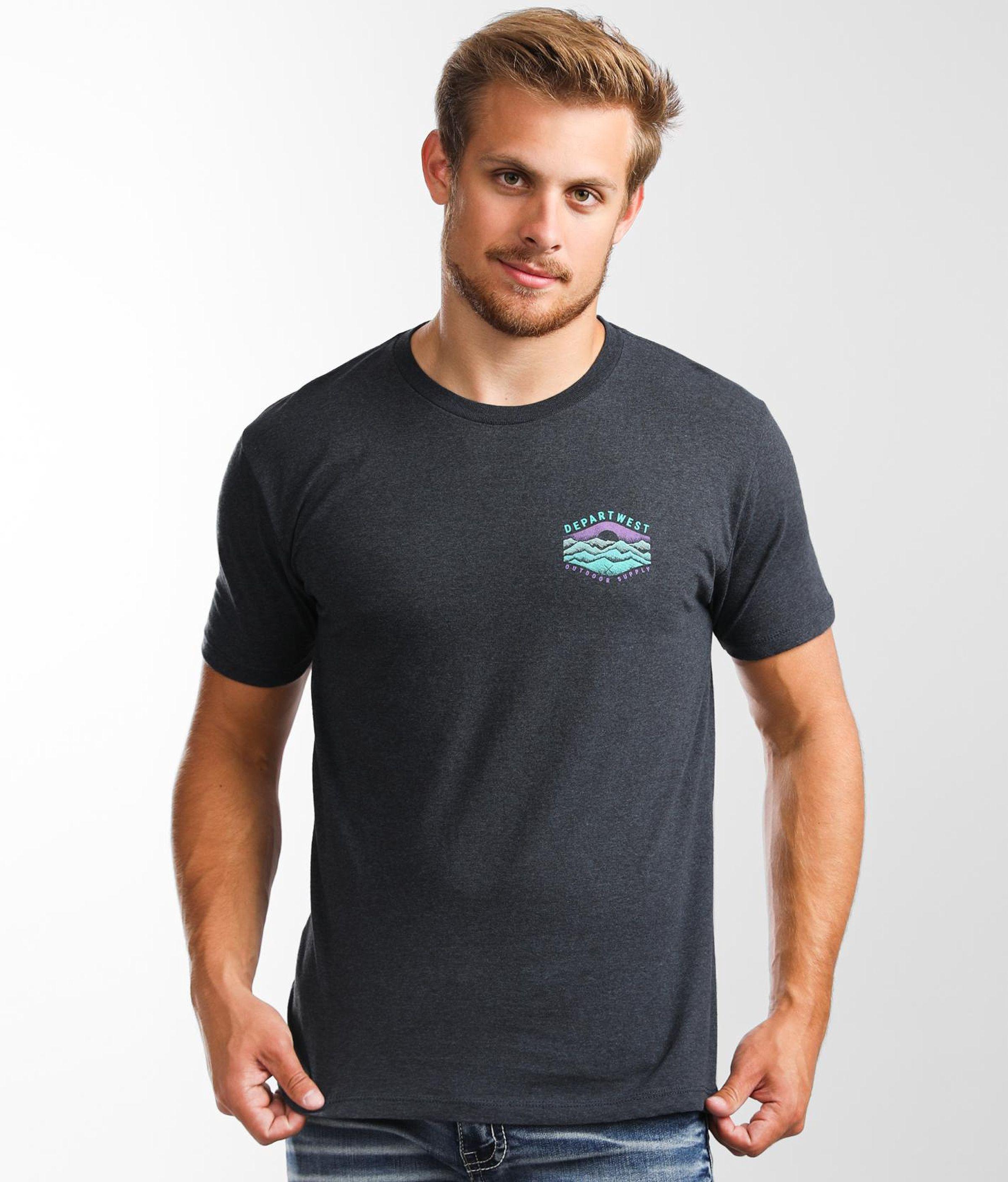 Departwest Mount Shasta T-shirt in Blue for Men | Lyst