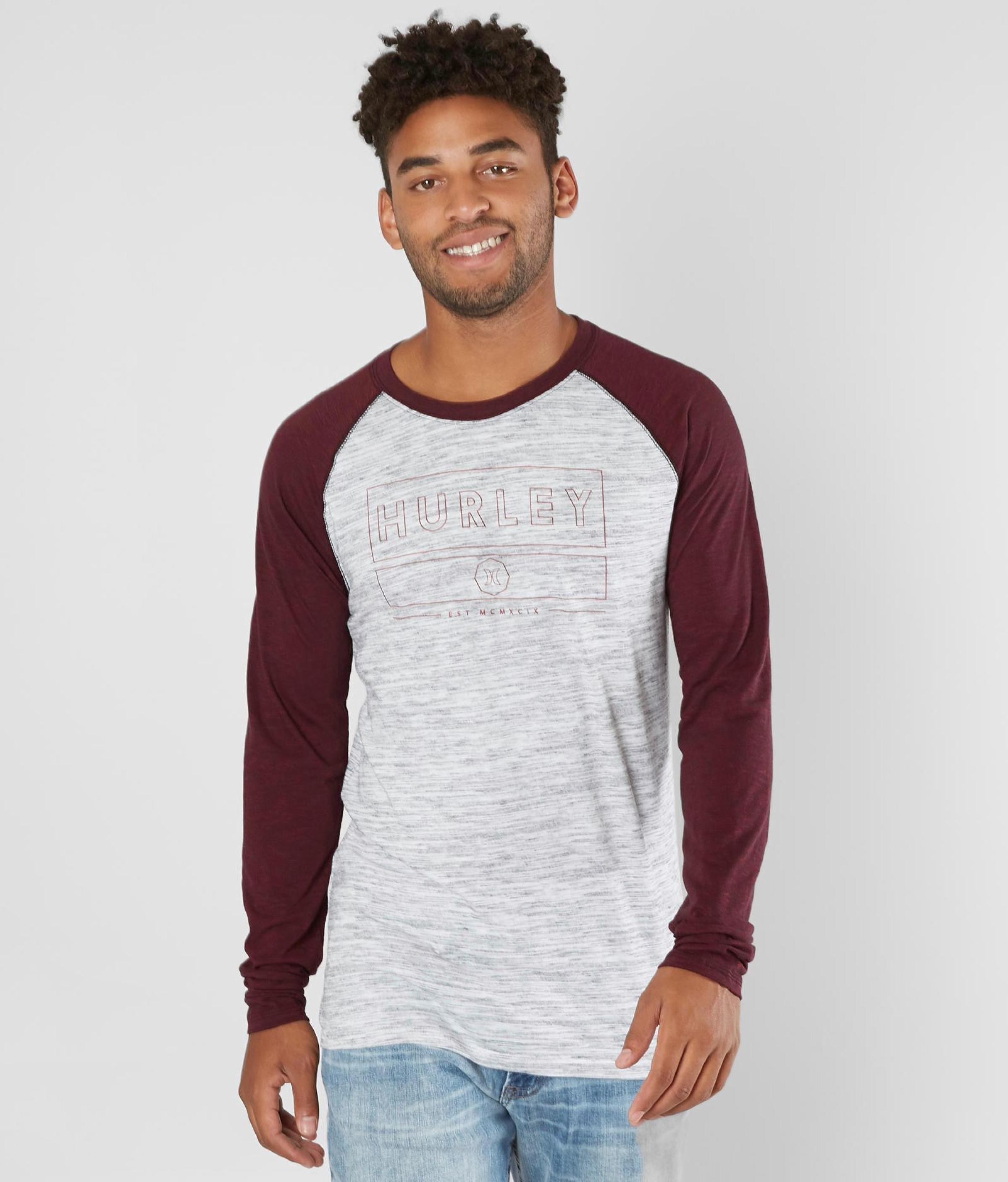 raglan red shirt