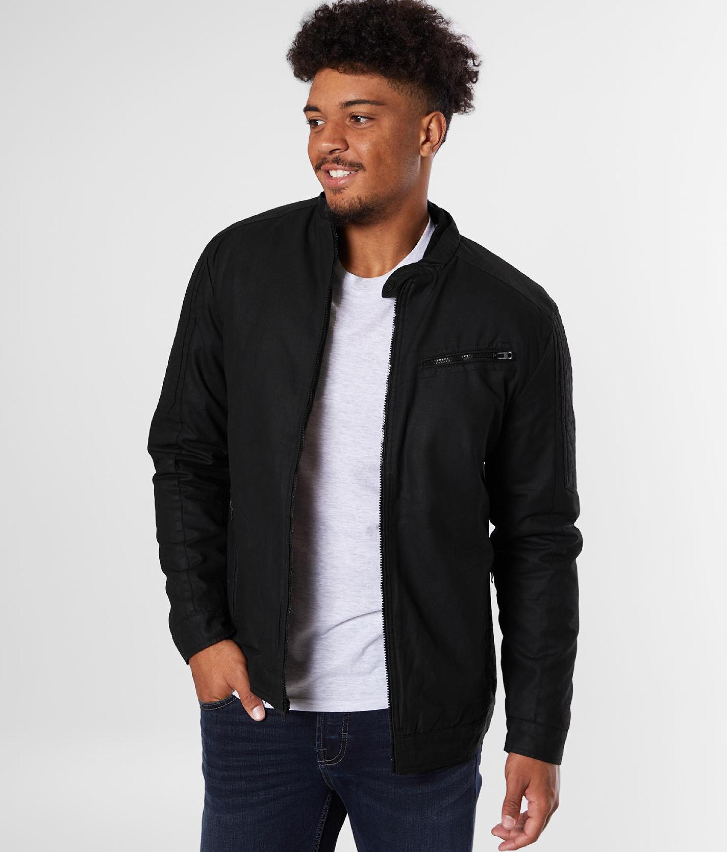 オイルペイント 【新品・L】C.E SIDE BUCKLE JACKET BLACK バックル