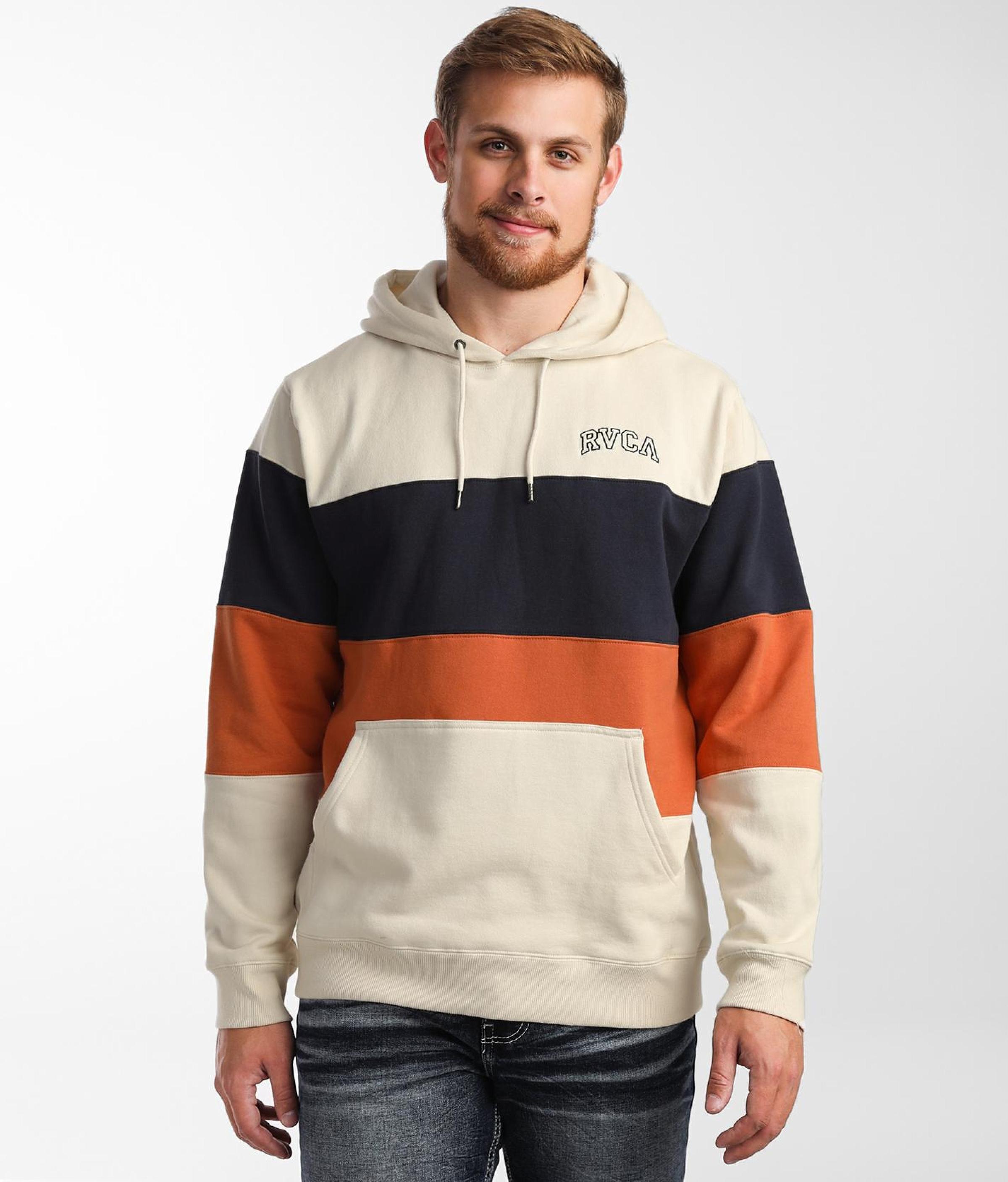 RVCA Mens Carson Hooded Sweatshirt RVCA Mens Carson Hooded Sweatshirt