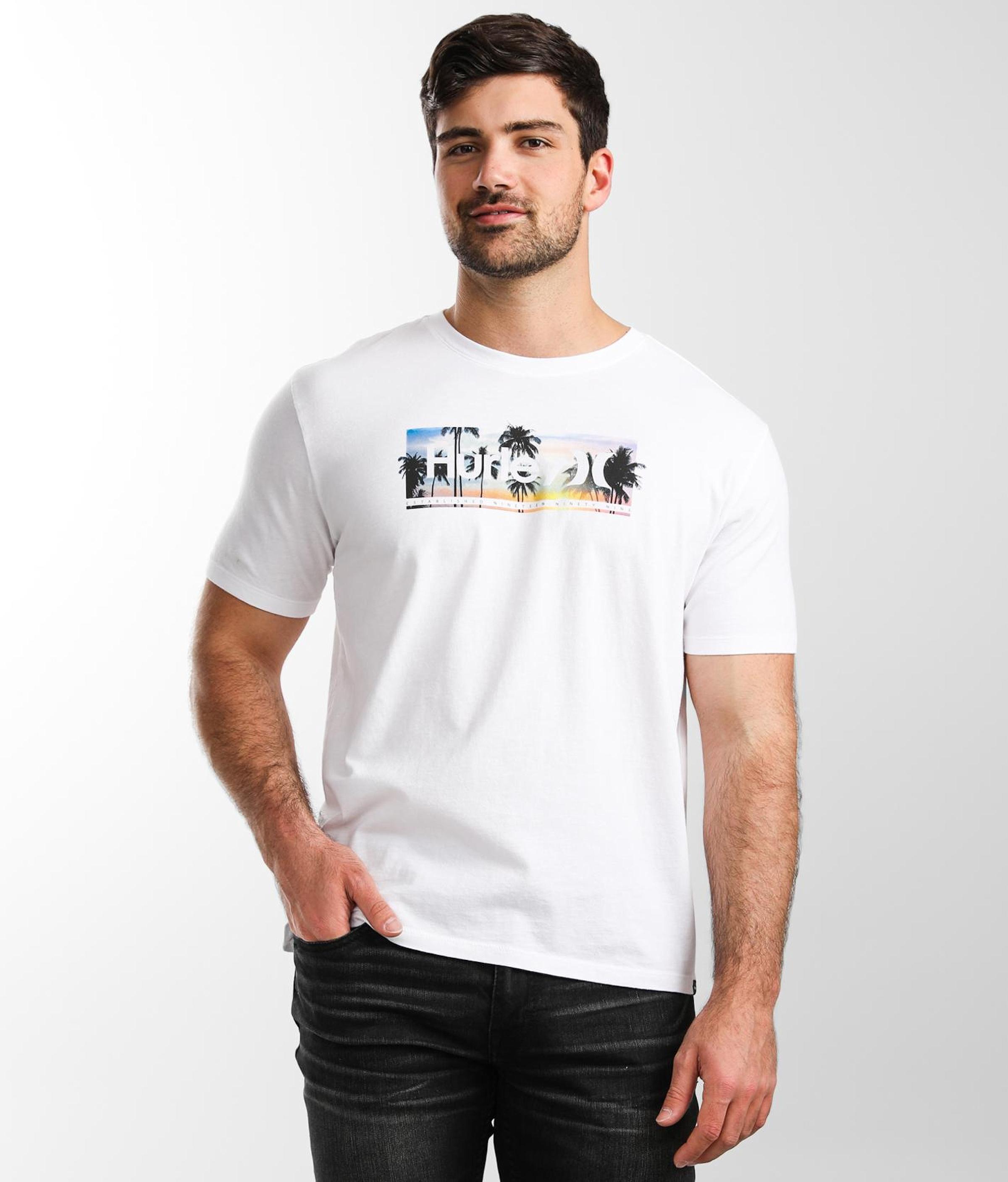 Hurley Poolside T-shirt in White for Men - Lyst