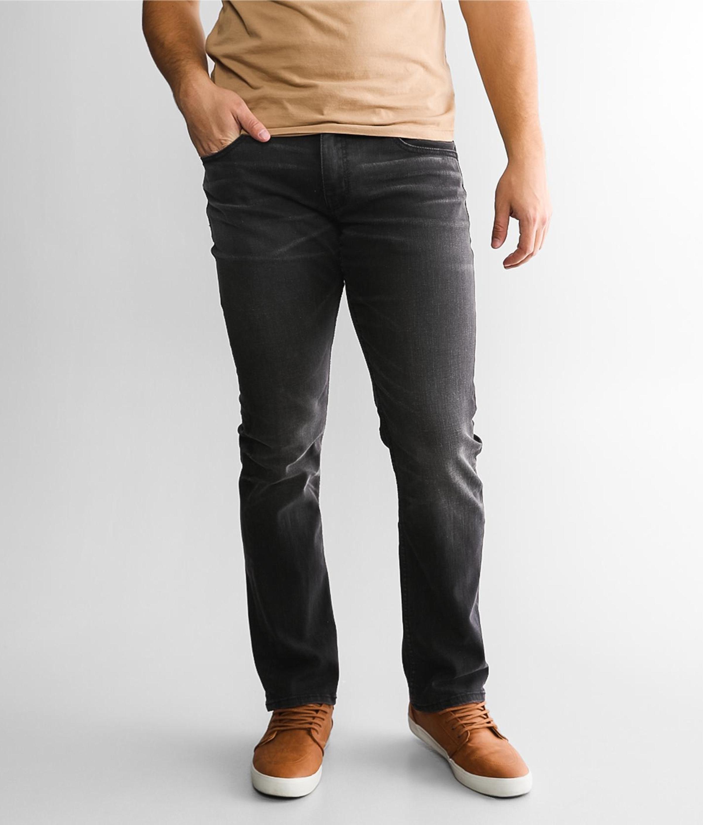 BKE Jake Straight Stretch Jean in Black 