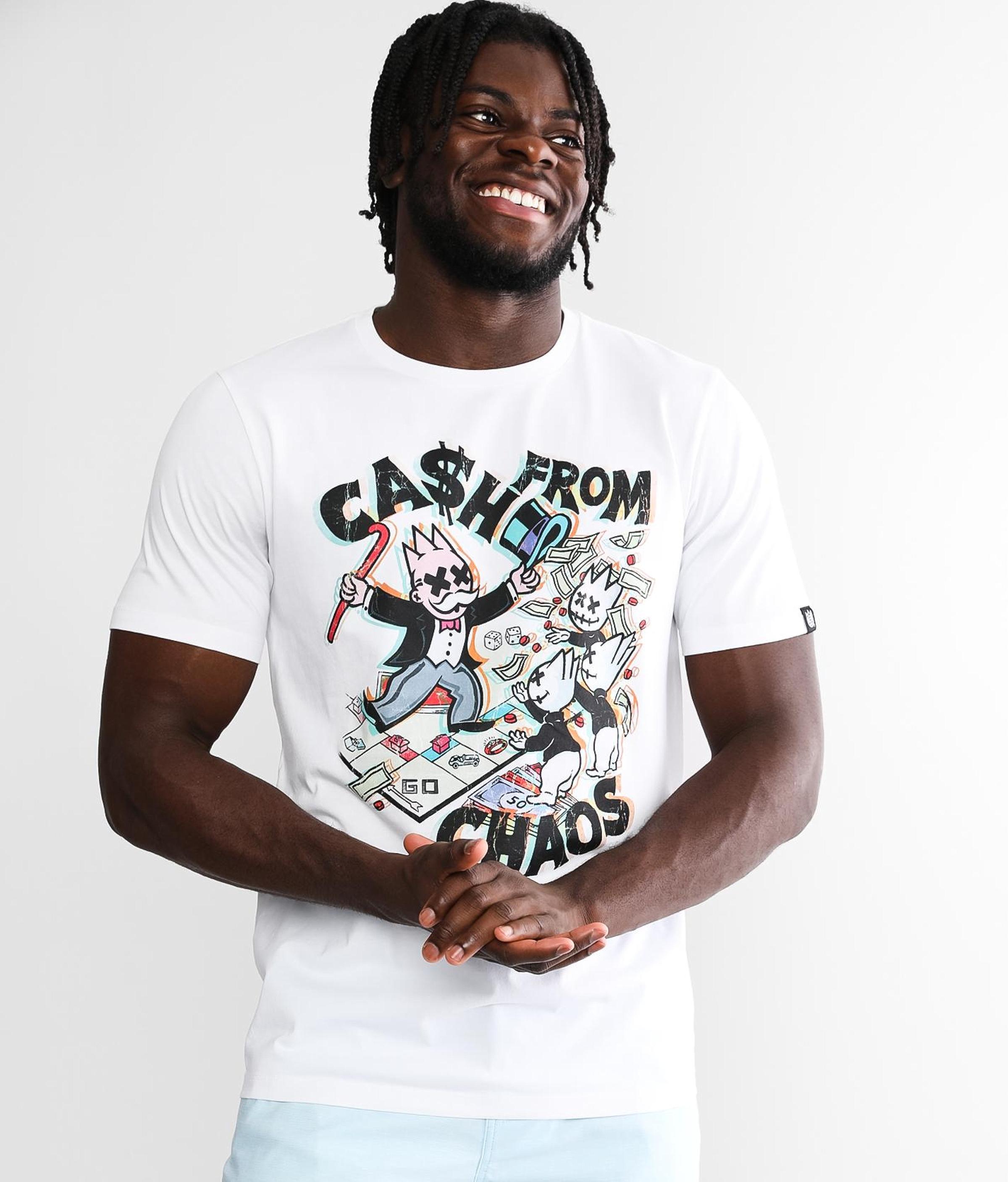 salon Arthur announcer Cult Of Individuality Cash From Chaos T-shirt in White for Men | Lyst