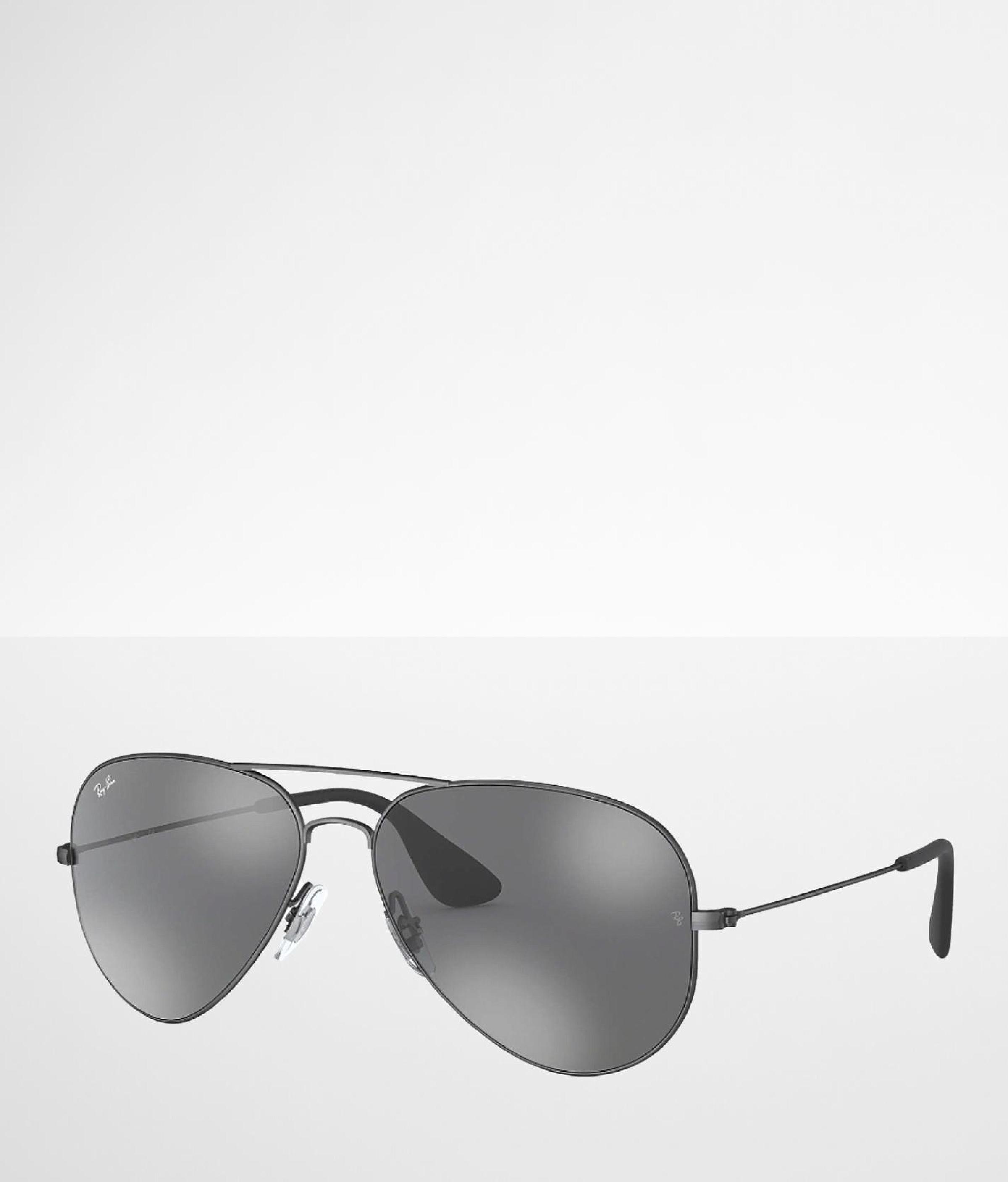 Ray-Ban Aviator Sunglasses in Metallic | Lyst