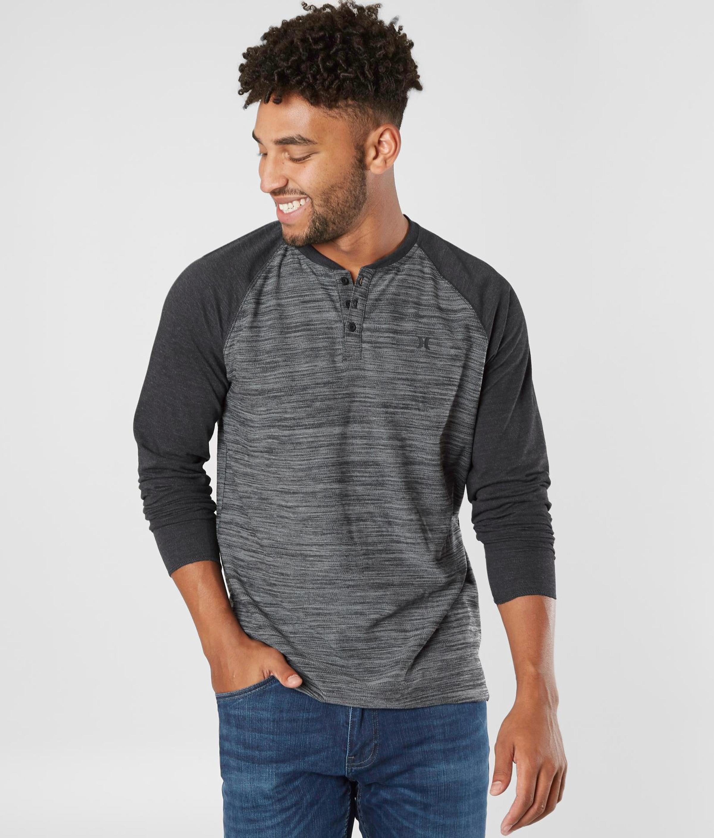 hurley henley shirt