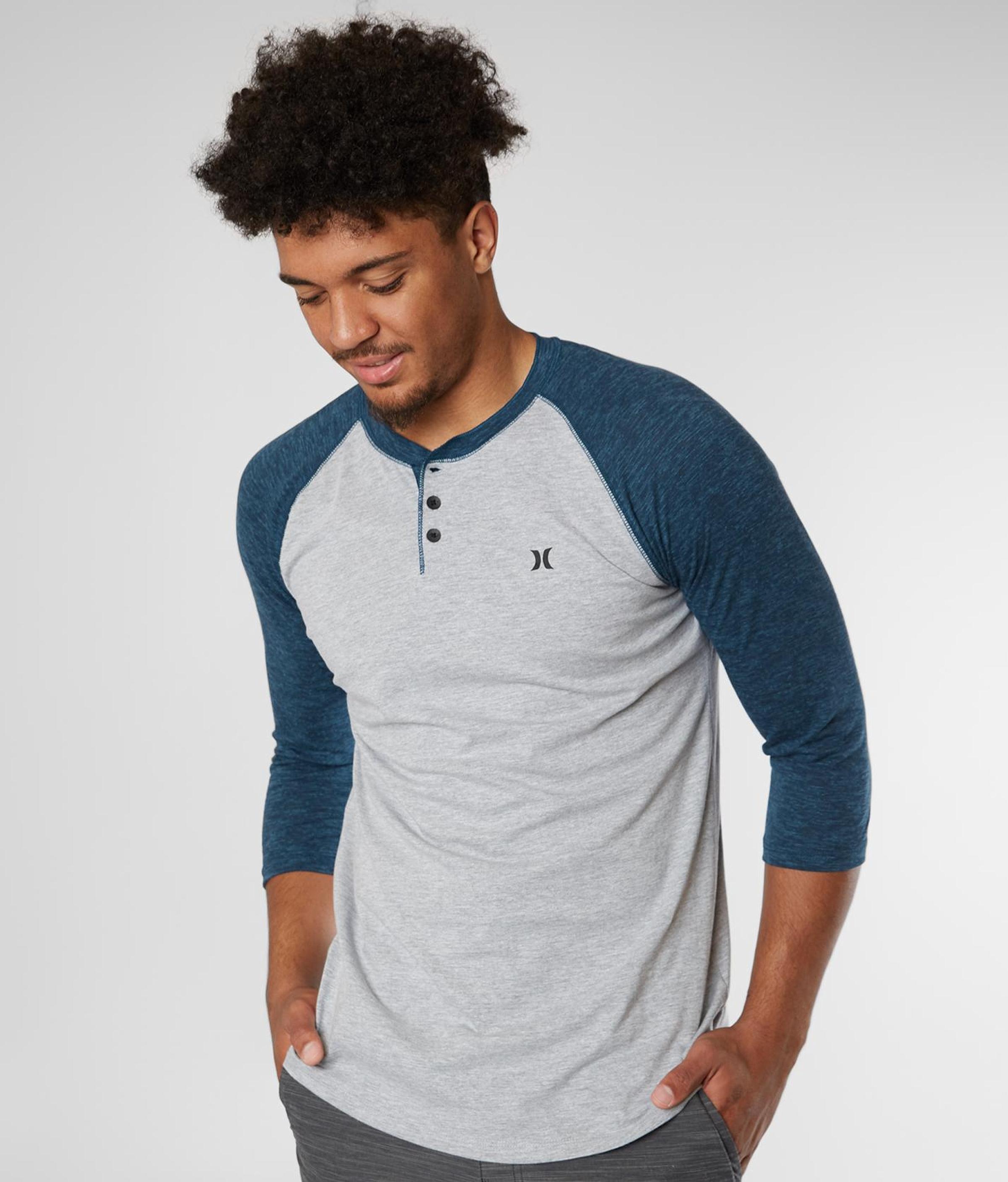 hurley henley shirt
