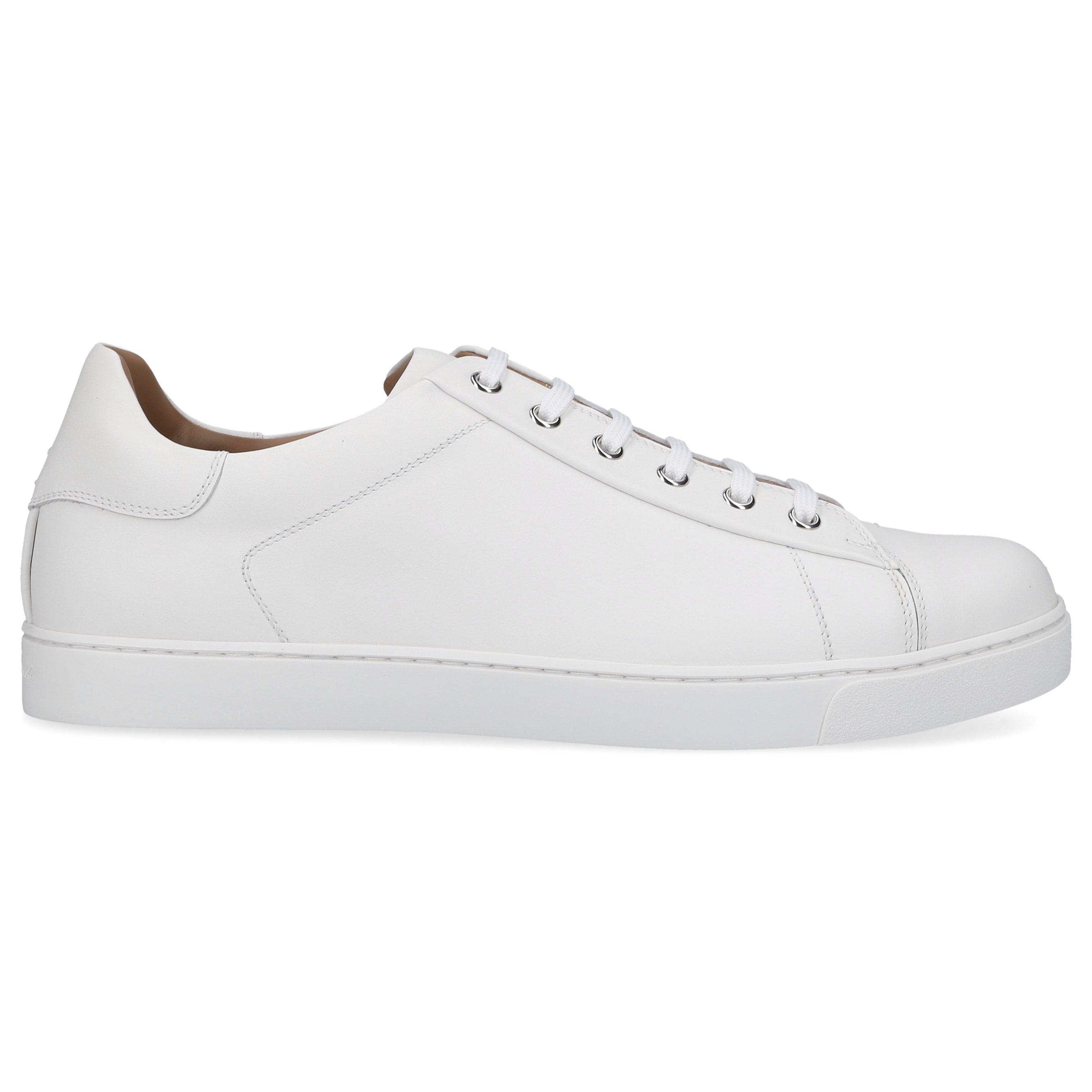 Gianvito Rossi Low-top Sneakers Top Calfskin in White for Men | Lyst