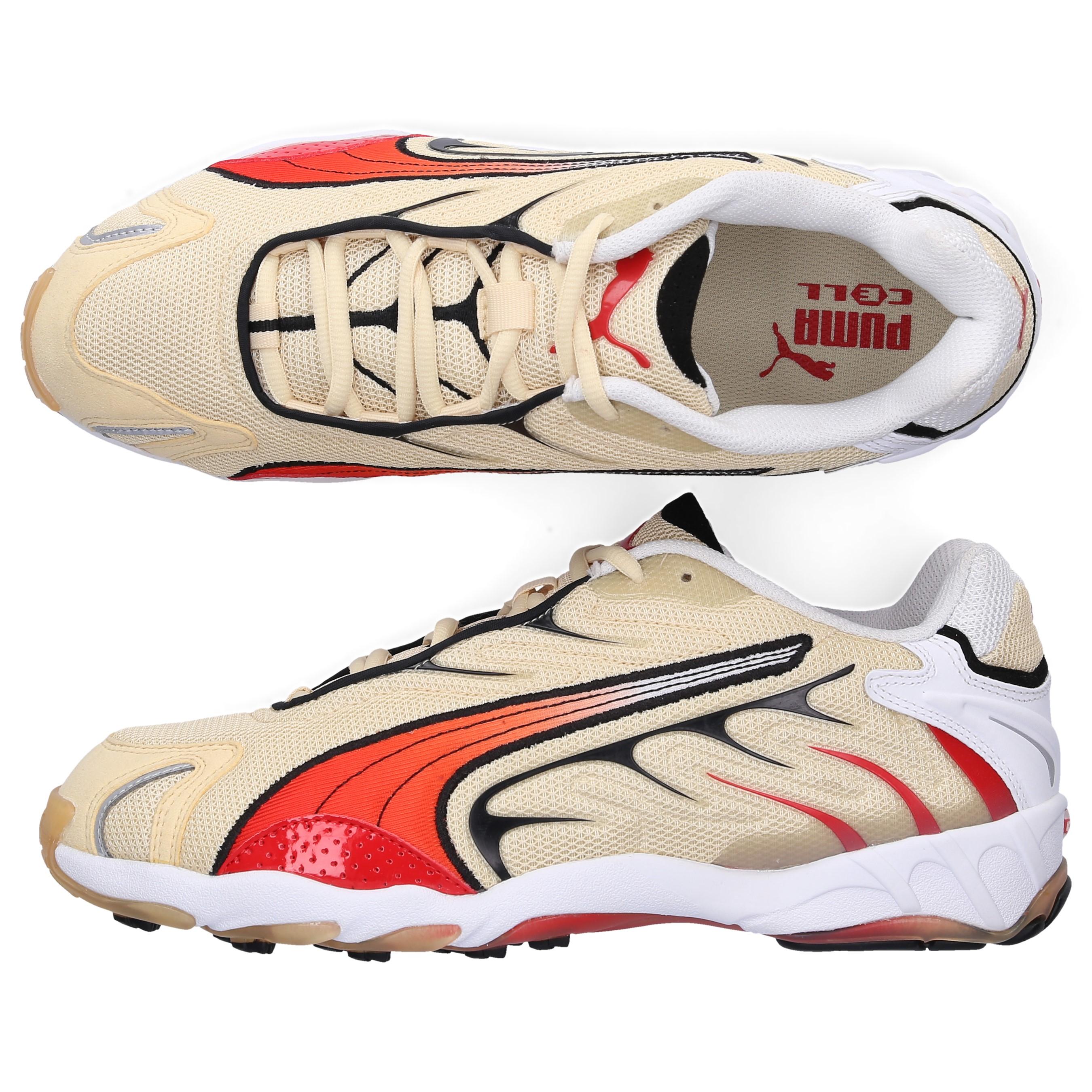 puma beige sneakers