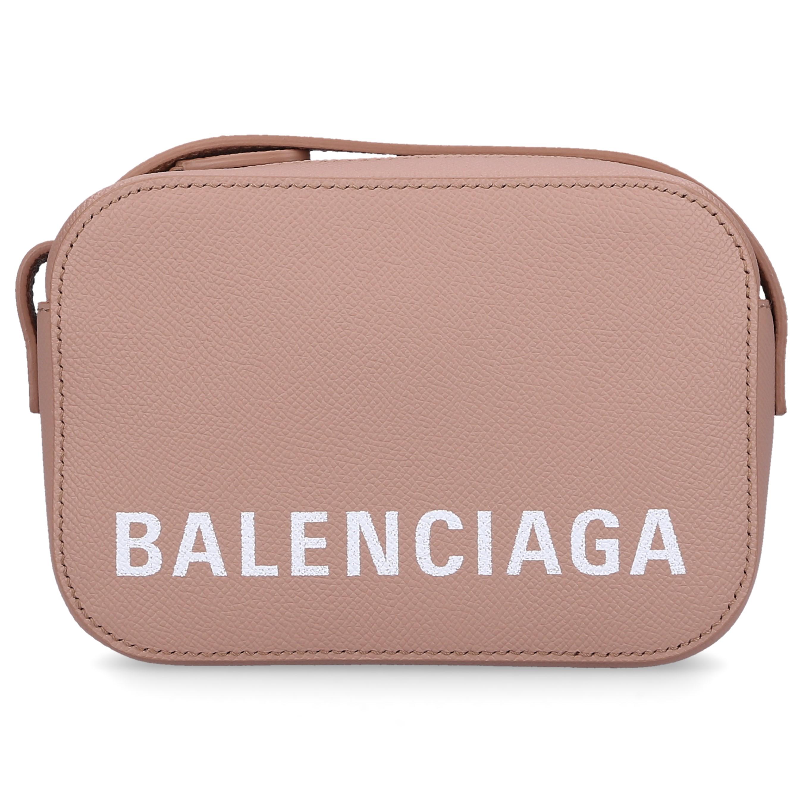 Balenciaga Women Handbag Ville Camera Bag Xs Leather Embossed Logo ...