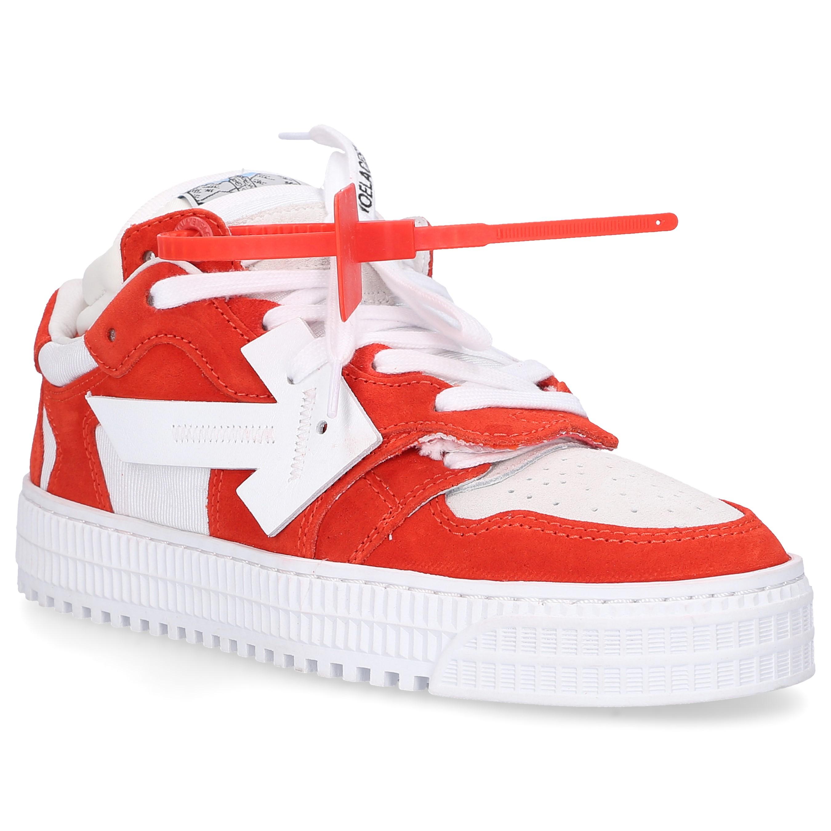 Off-White c/o Virgil Abloh Red And White Off-court 3.0 Sneakers | Lyst